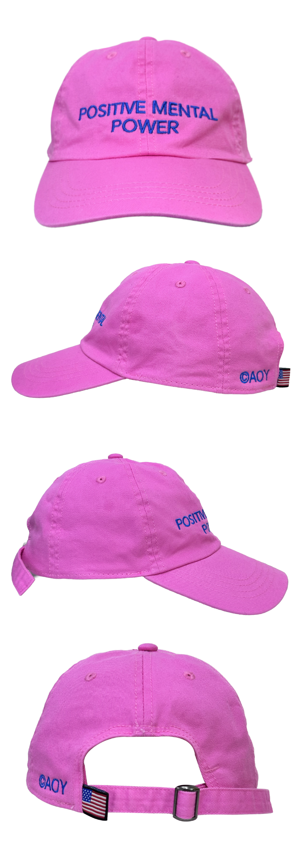 POSITIVE MENTAL POWER CAP IN PINK