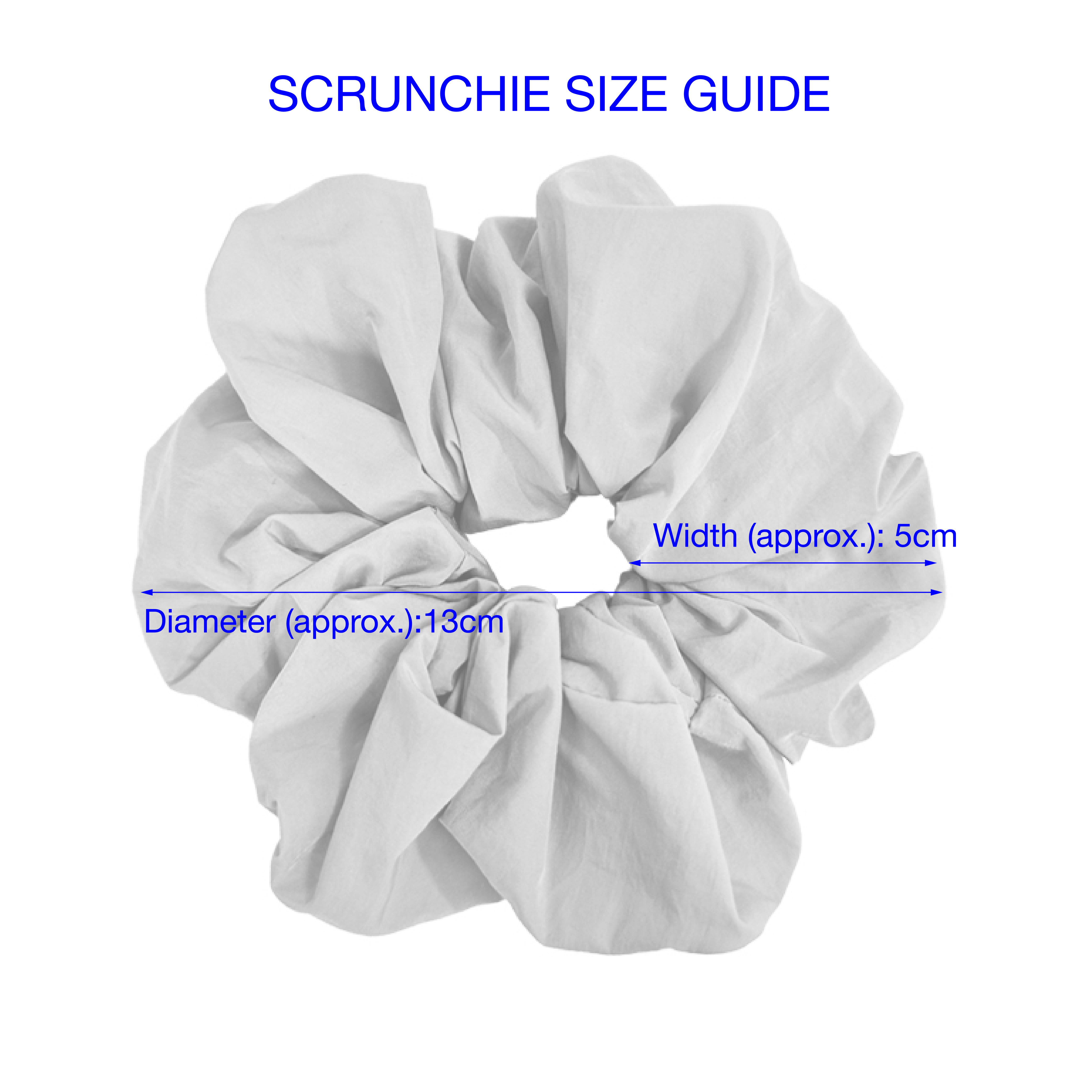 NANA YIN-YANG SCRUNCHIE IN PALE PINK