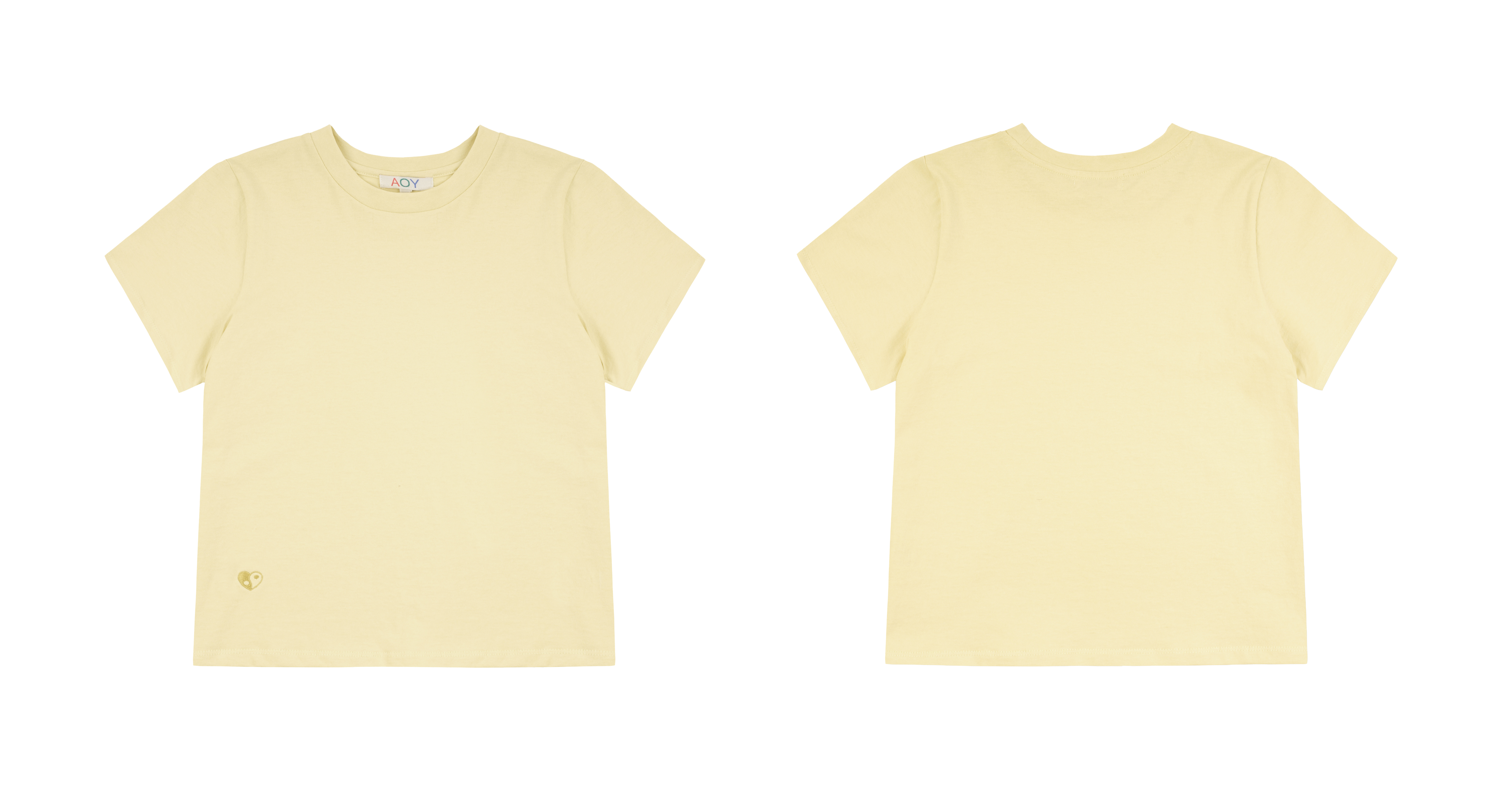 CASEY SLIM SHORTS SLEEVE T. IN BUTTER