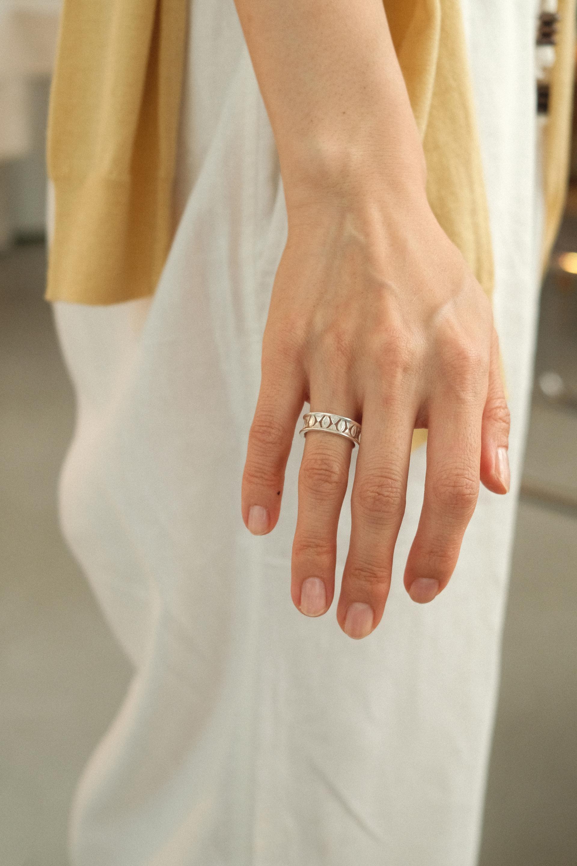 ORNATE MAKARA RING