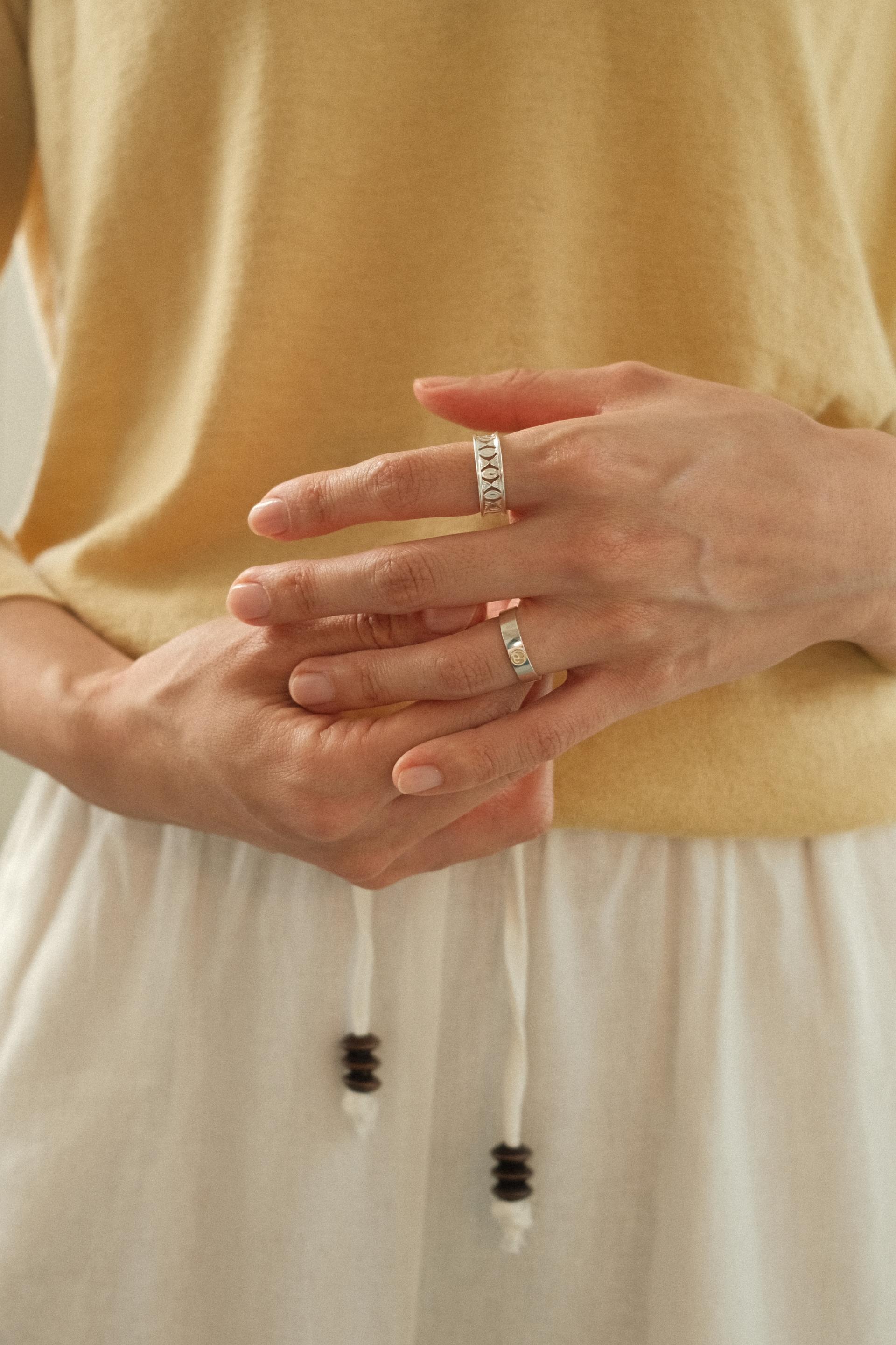 ORIGIN SIGIL RING (Silver + Gold)