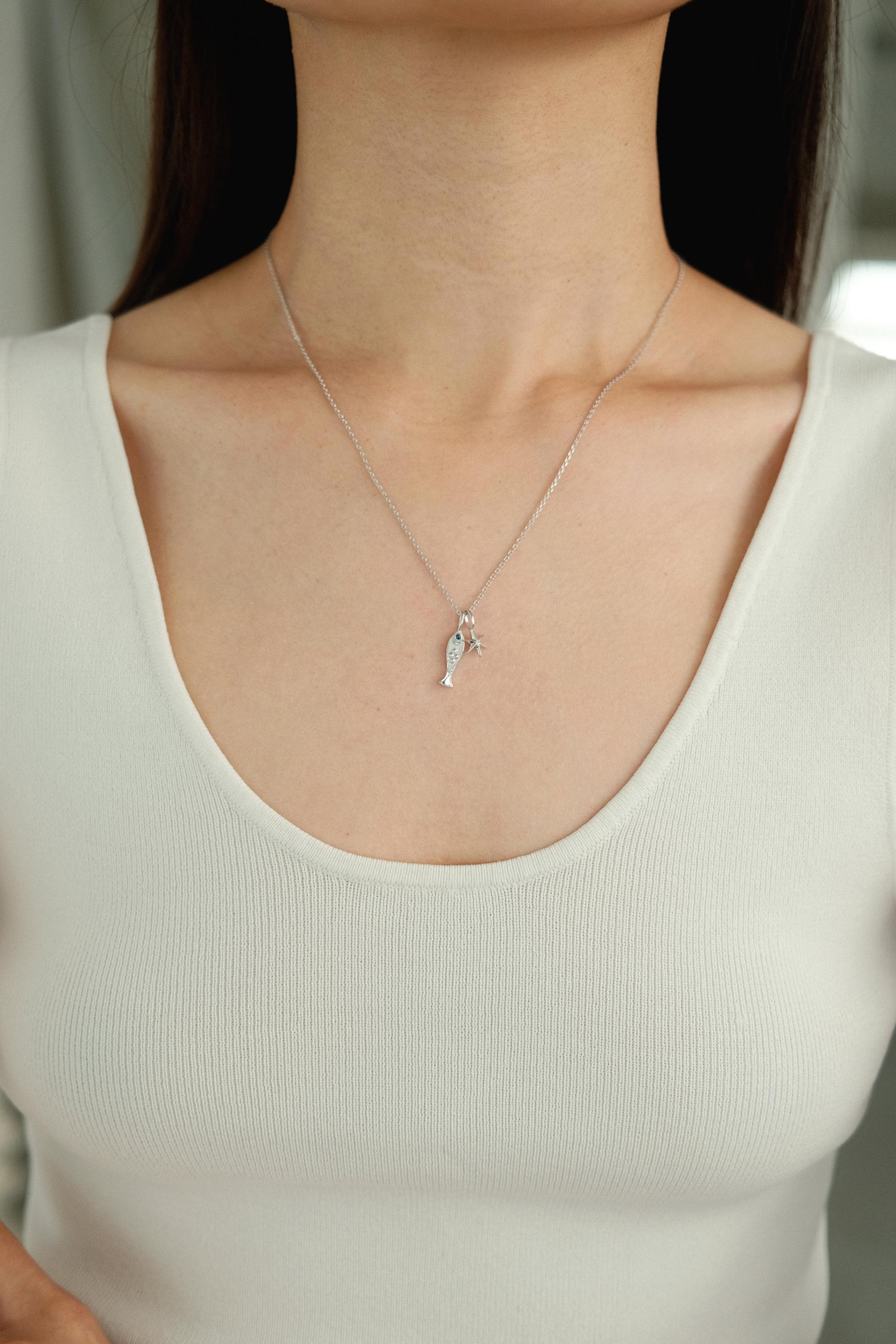 ASTER PENDANT (Sapphire)