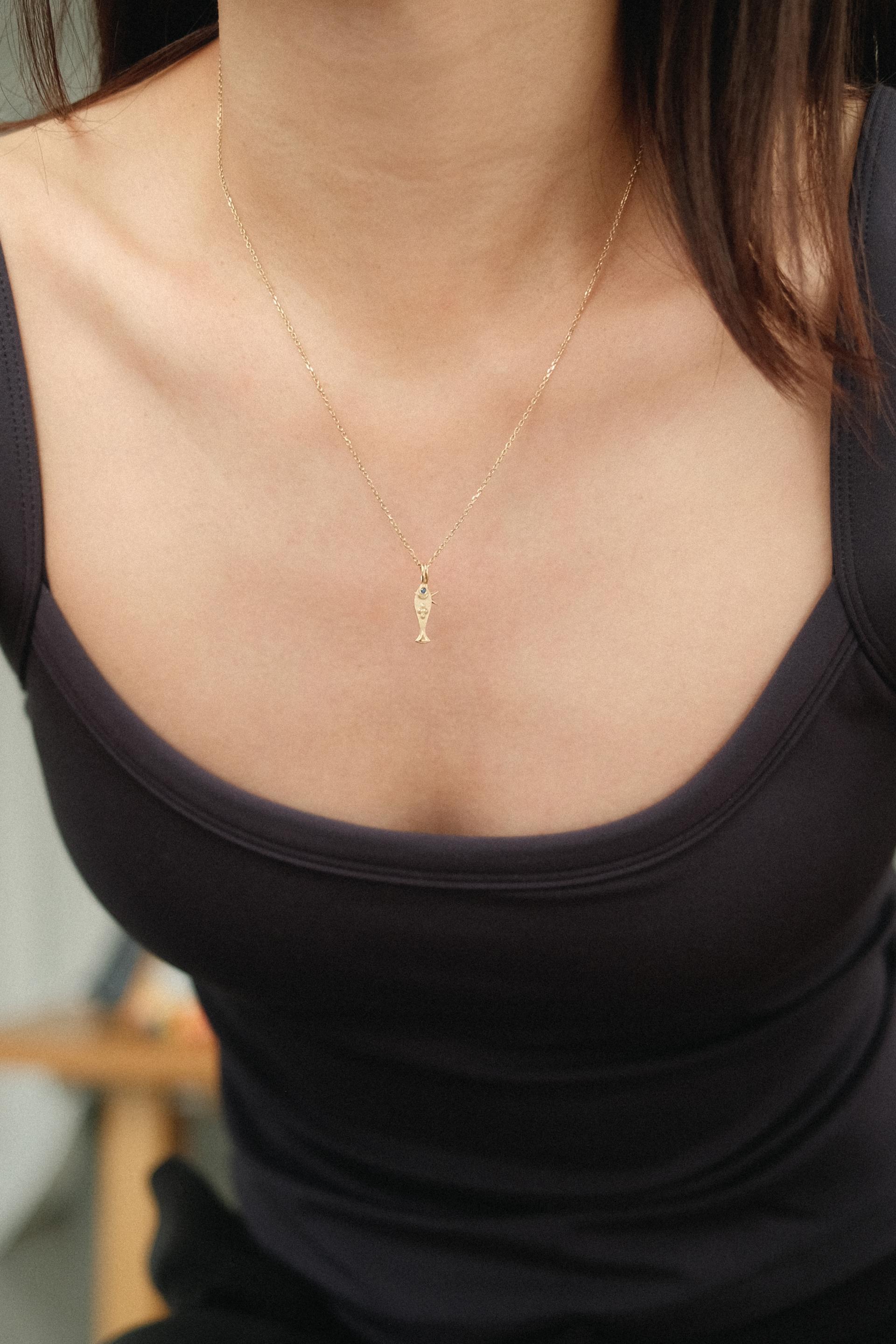 ASTER PENDANT (Sapphire)