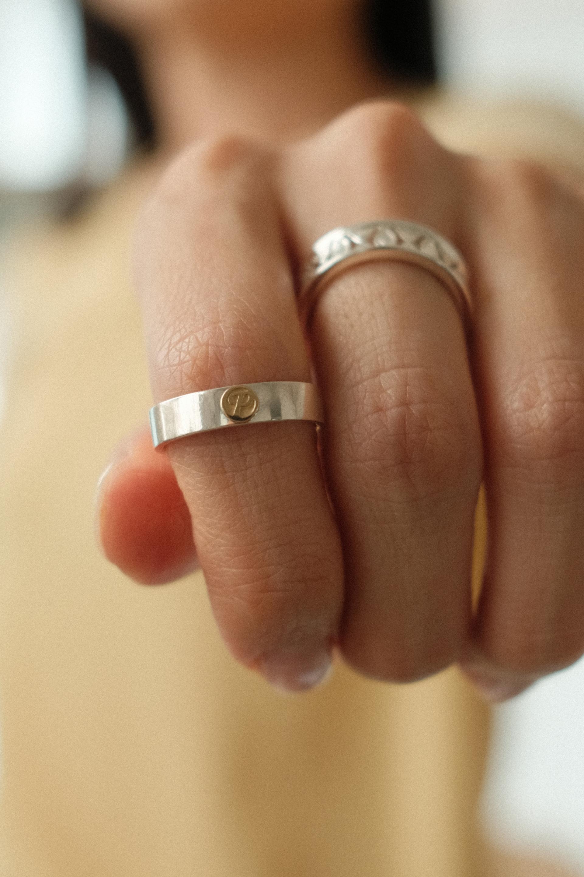 ORIGIN SIGIL RING (Silver + Gold)