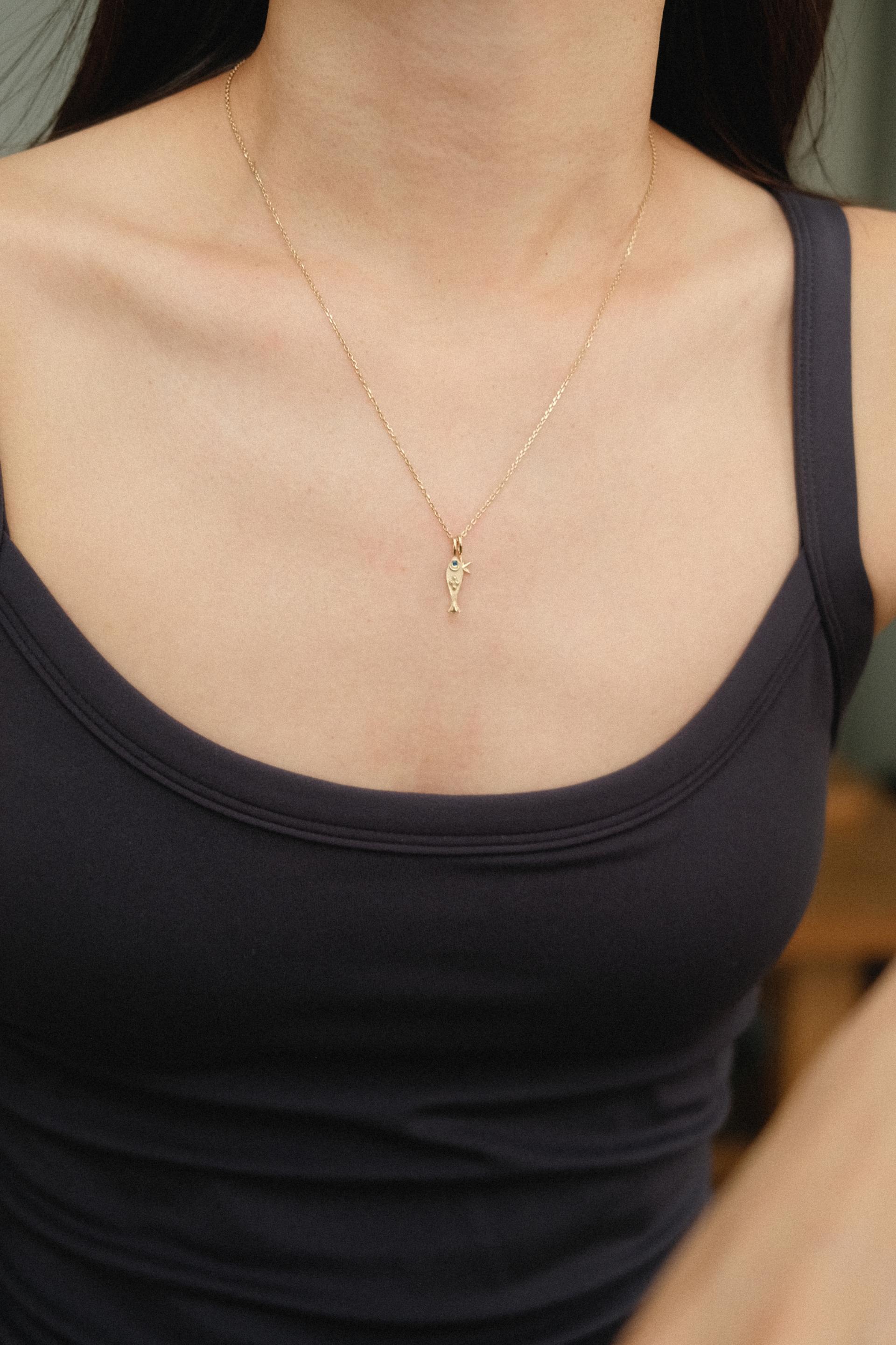 ASTER PENDANT (Sapphire)
