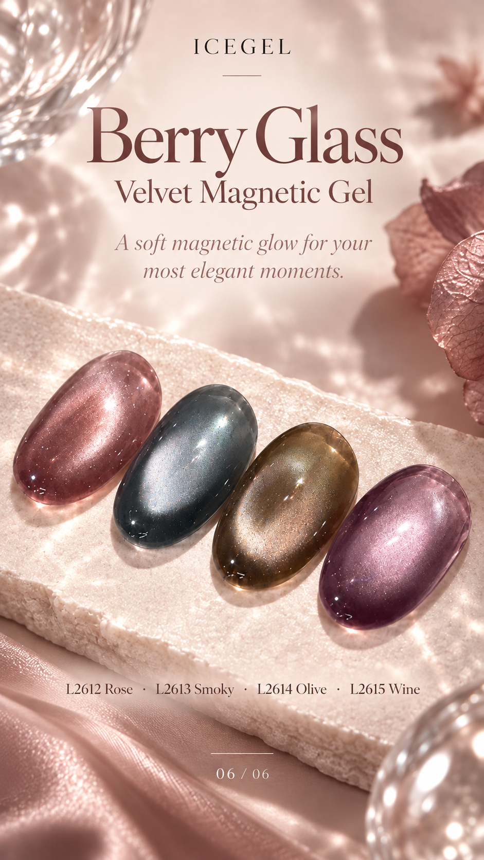 Berry Glass Gel - Star Galaxy [L2612_L2615]