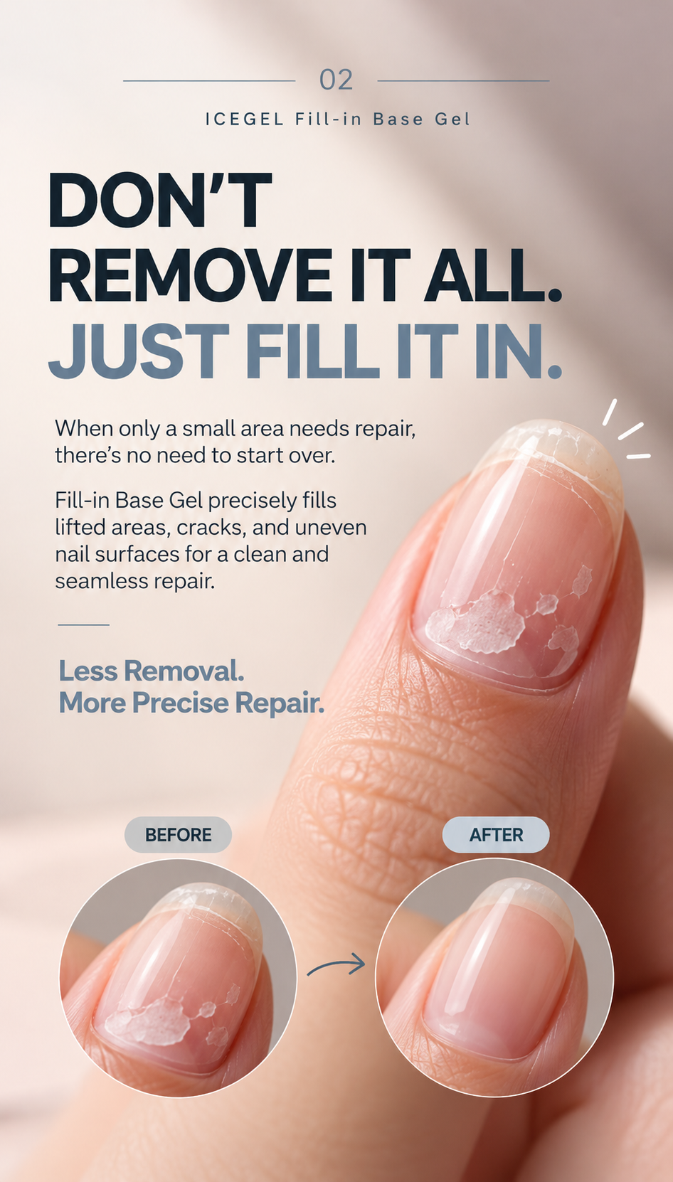 Fill-in Base Gel
