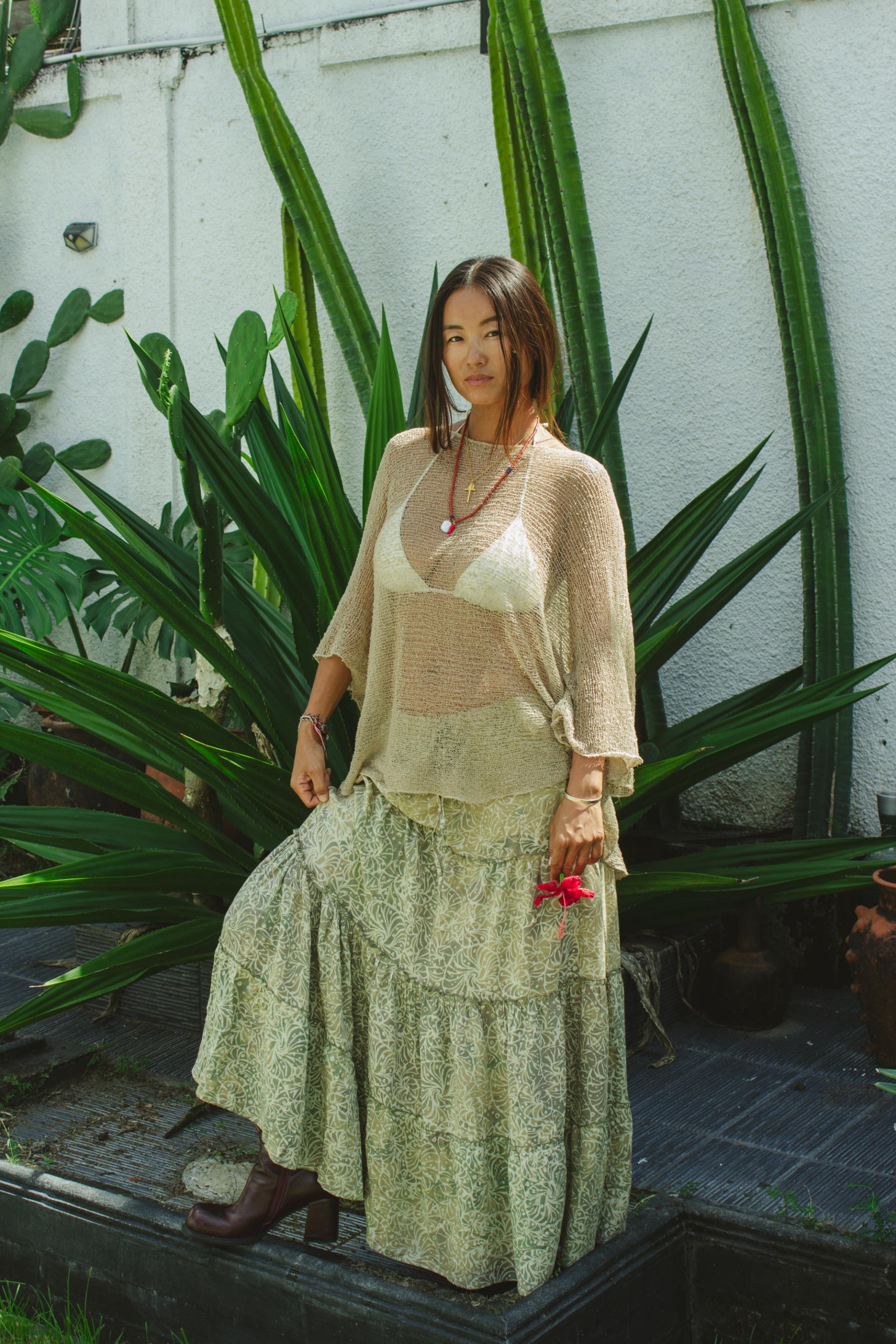 Mermaid Maxi Skirt 2.0 맥시 스커트 | Reef Espresso