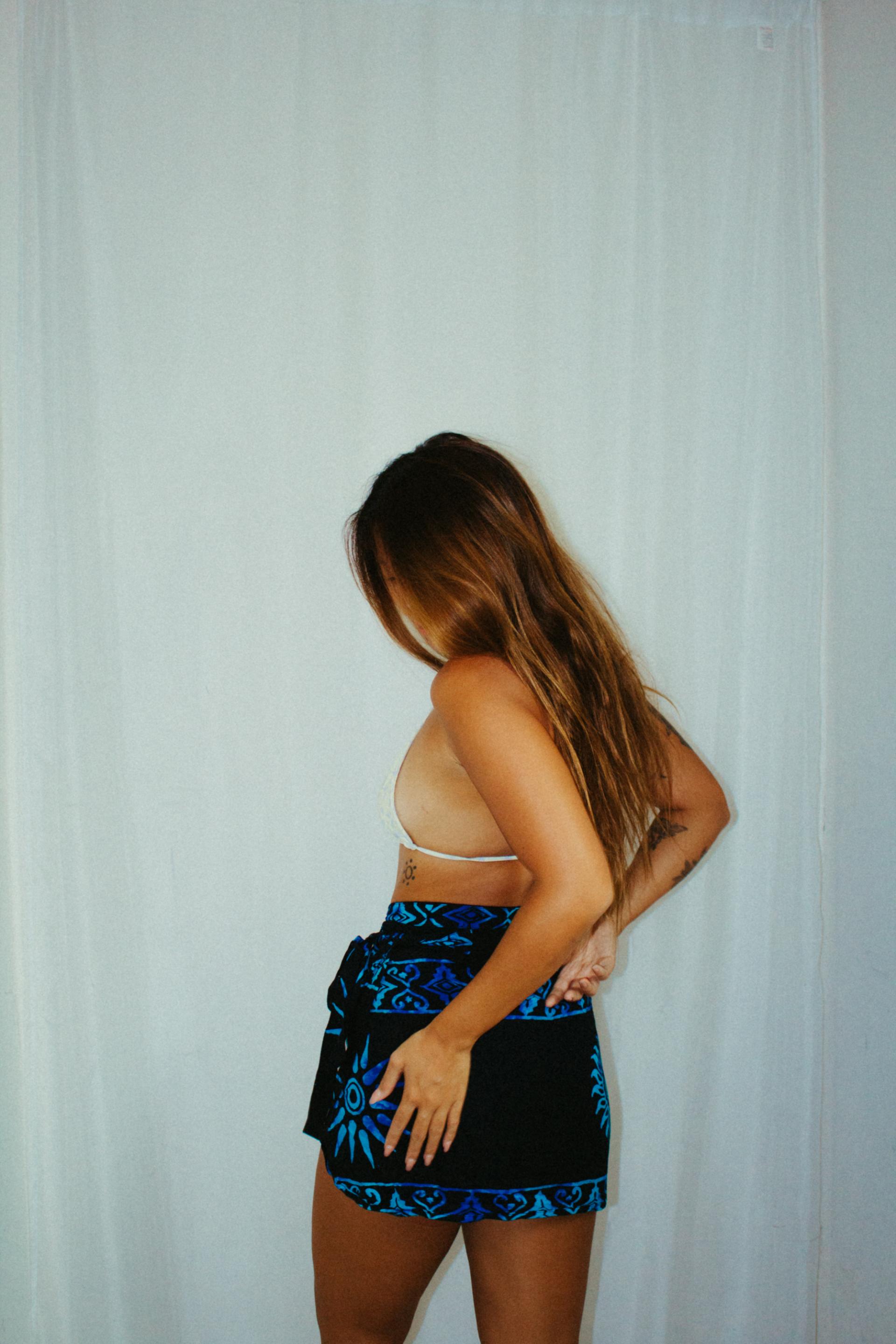 'Summer Is Calling' Wrap Skirt 랩스커트| Ocean Sol