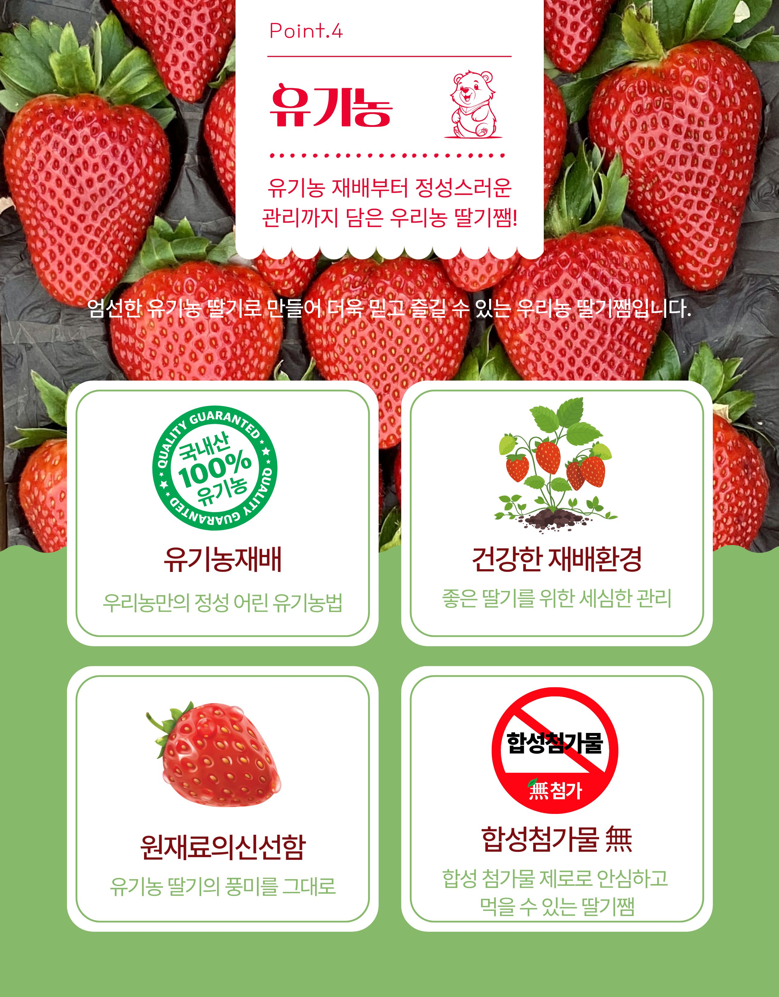 유기농딸기잼(안동)600g