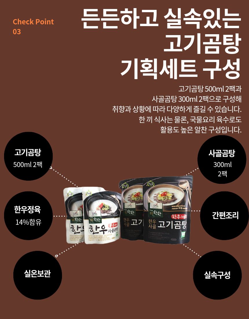 고기곰탕기획세트(4입)