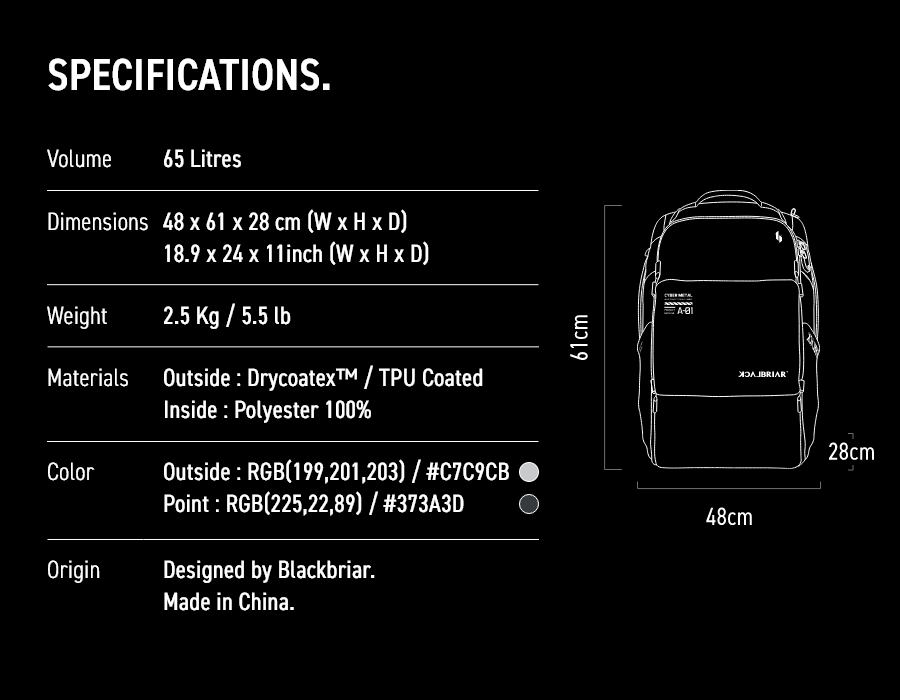 Luggage inner photo