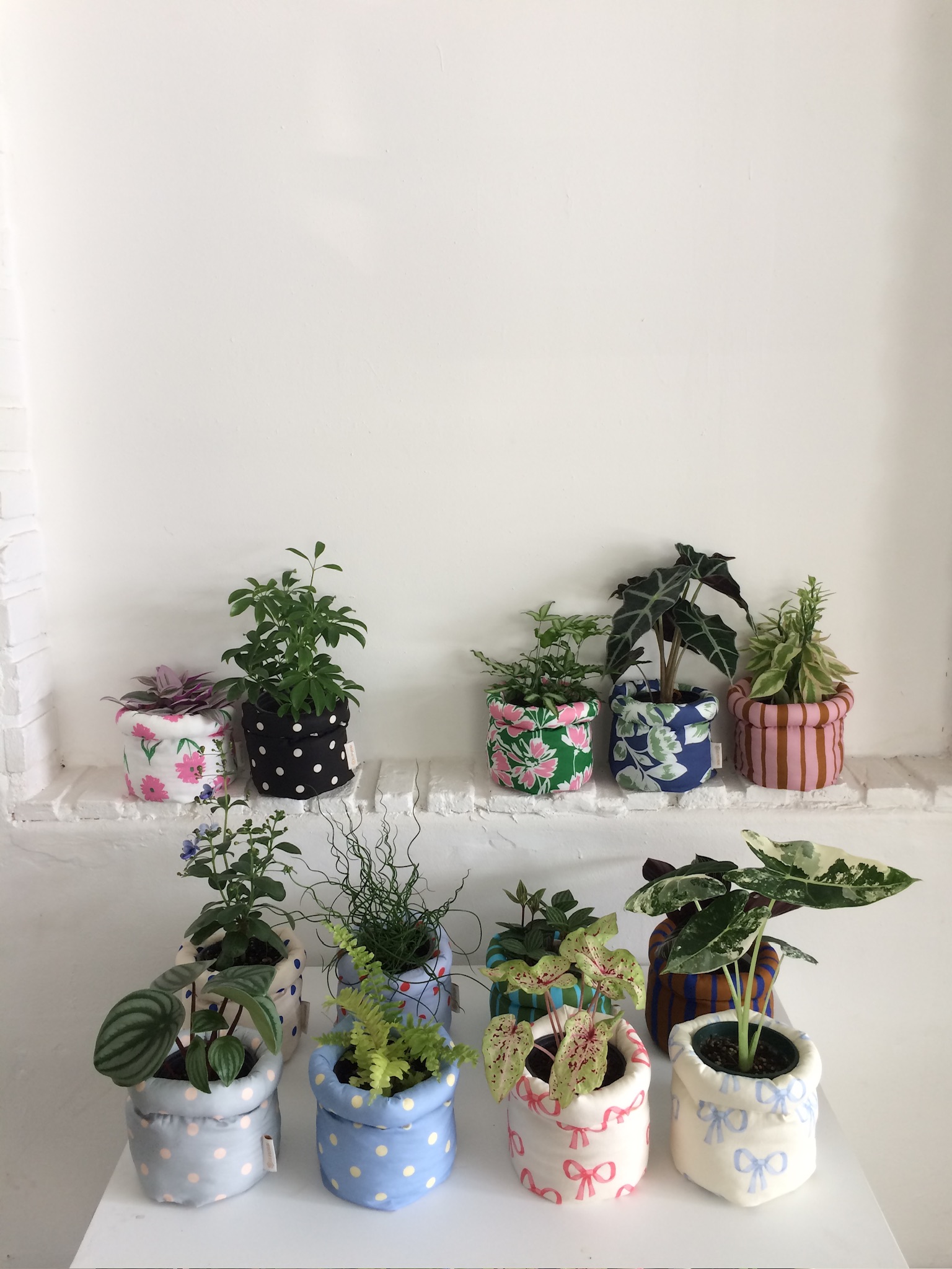 화분커버 인테리어 소품 패브릭 팟커버 르플팟 LE FLE POT Summer Collection