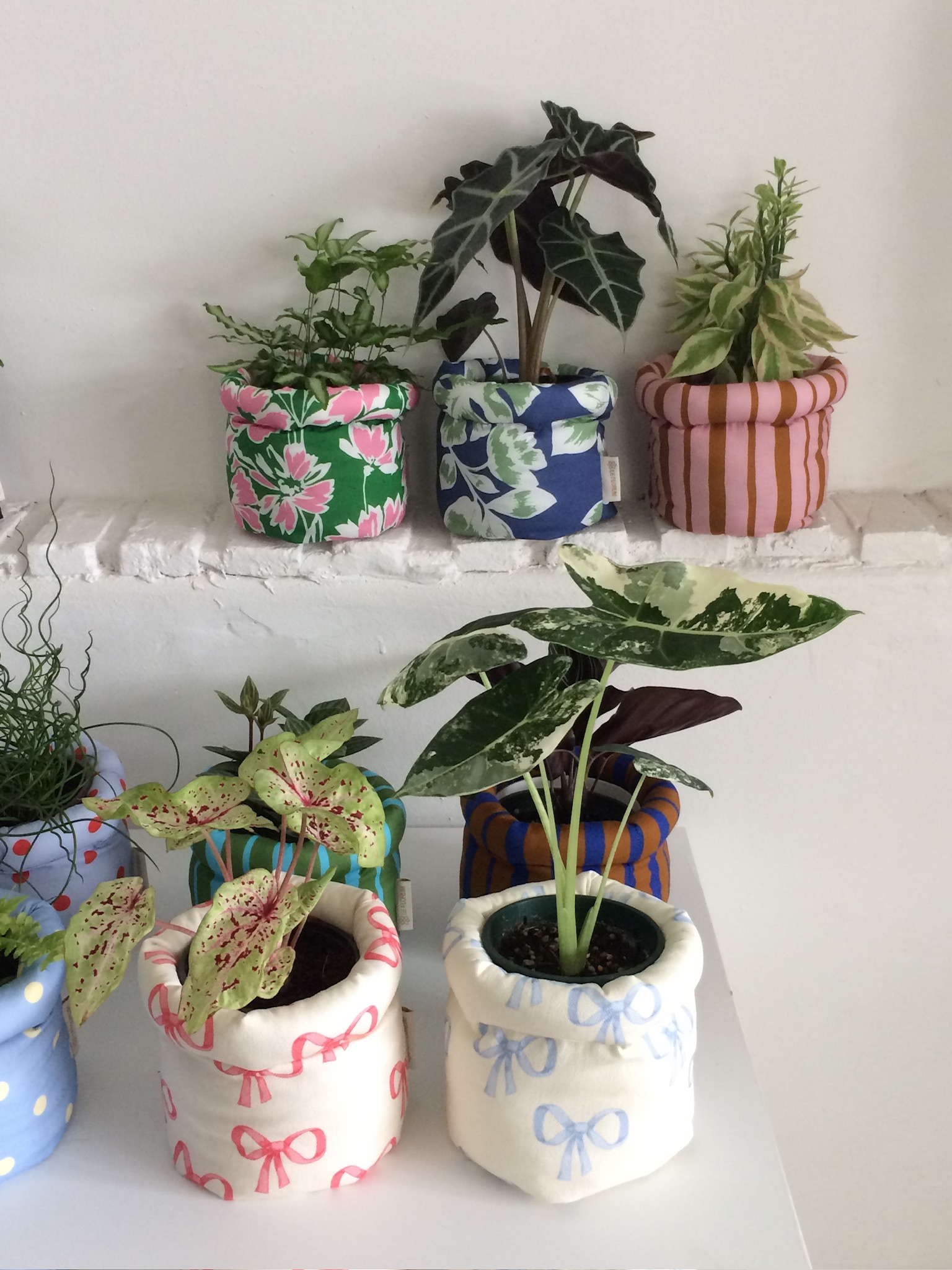 화분커버 인테리어 소품 패브릭 팟커버 르플팟 LE FLE POT Summer Collection