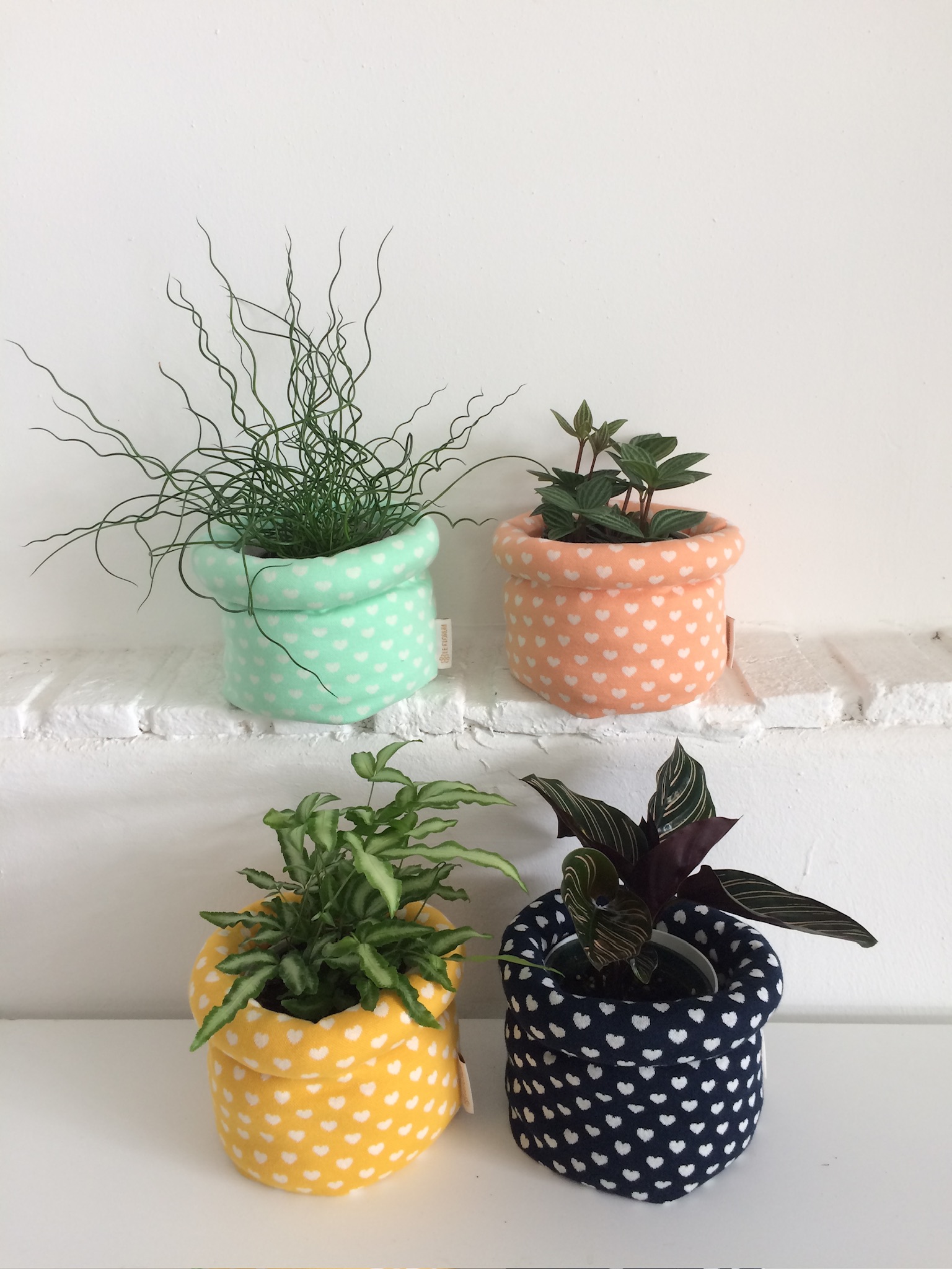 화분커버 인테리어 소품 패브릭 팟커버 르플팟 LE FLE POT Summer Collection