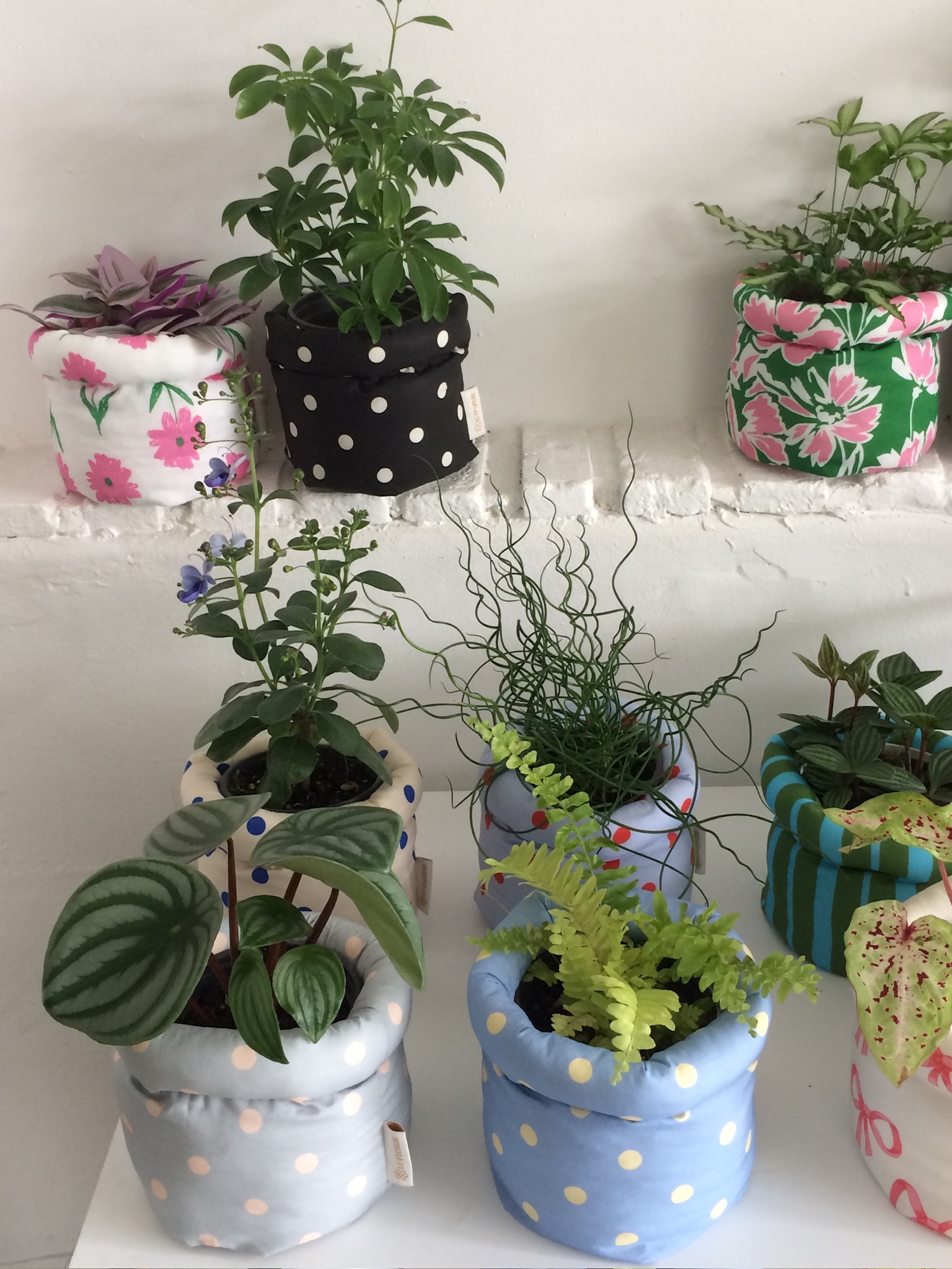 화분커버 인테리어 소품 패브릭 팟커버 르플팟 LE FLE POT Summer Collection