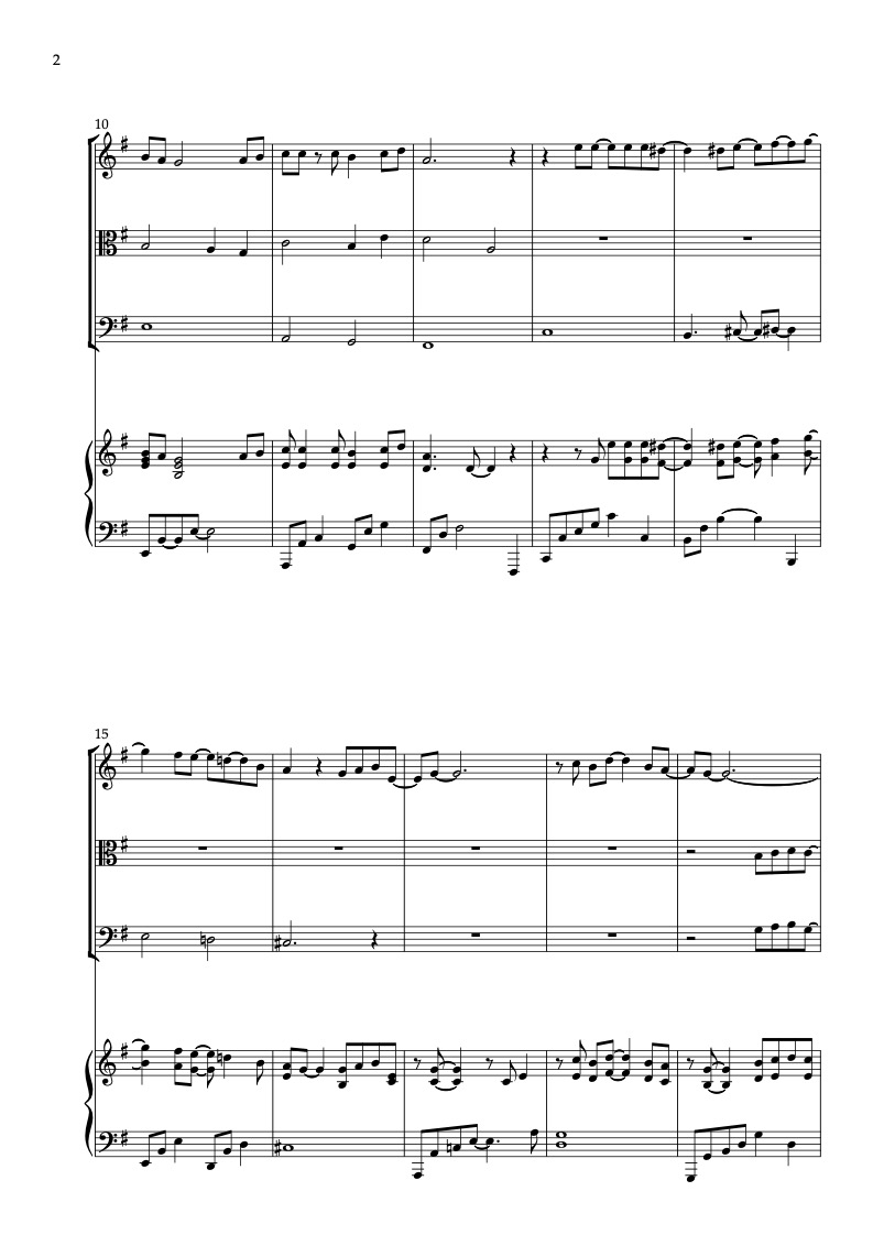 Richard Marx Now and Forever 四重奏 乐谱 - 小提琴, 中提琴, 大提琴, 钢琴