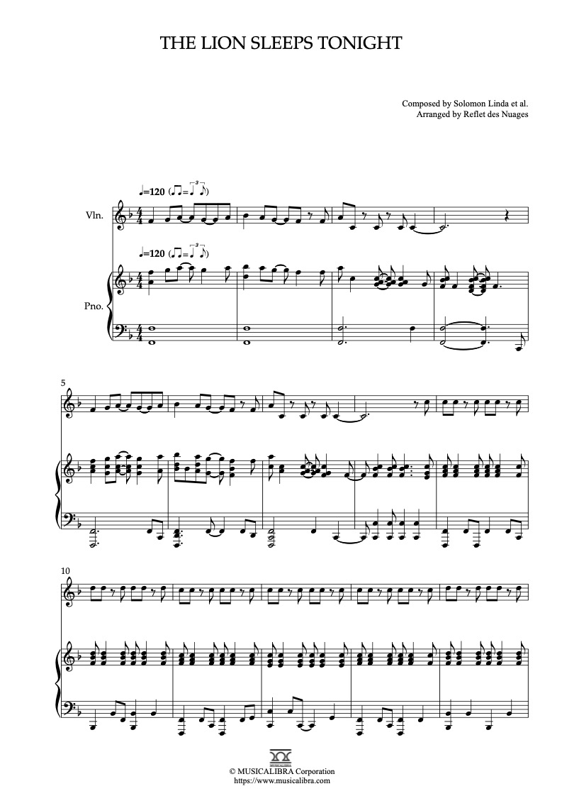 DUET SHEET MUSIC] Top Gun Anthem - Violin and Piano Chamber Ensemble :  Musicalibra