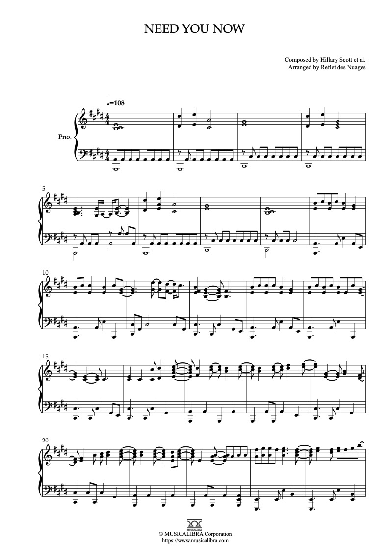 Where are you now Sheet music for Piano (Solo)