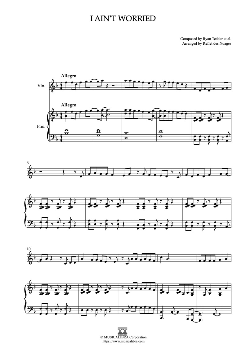 PIANO SOLO SHEET MUSIC] Top Gun Anthem : Musicalibra