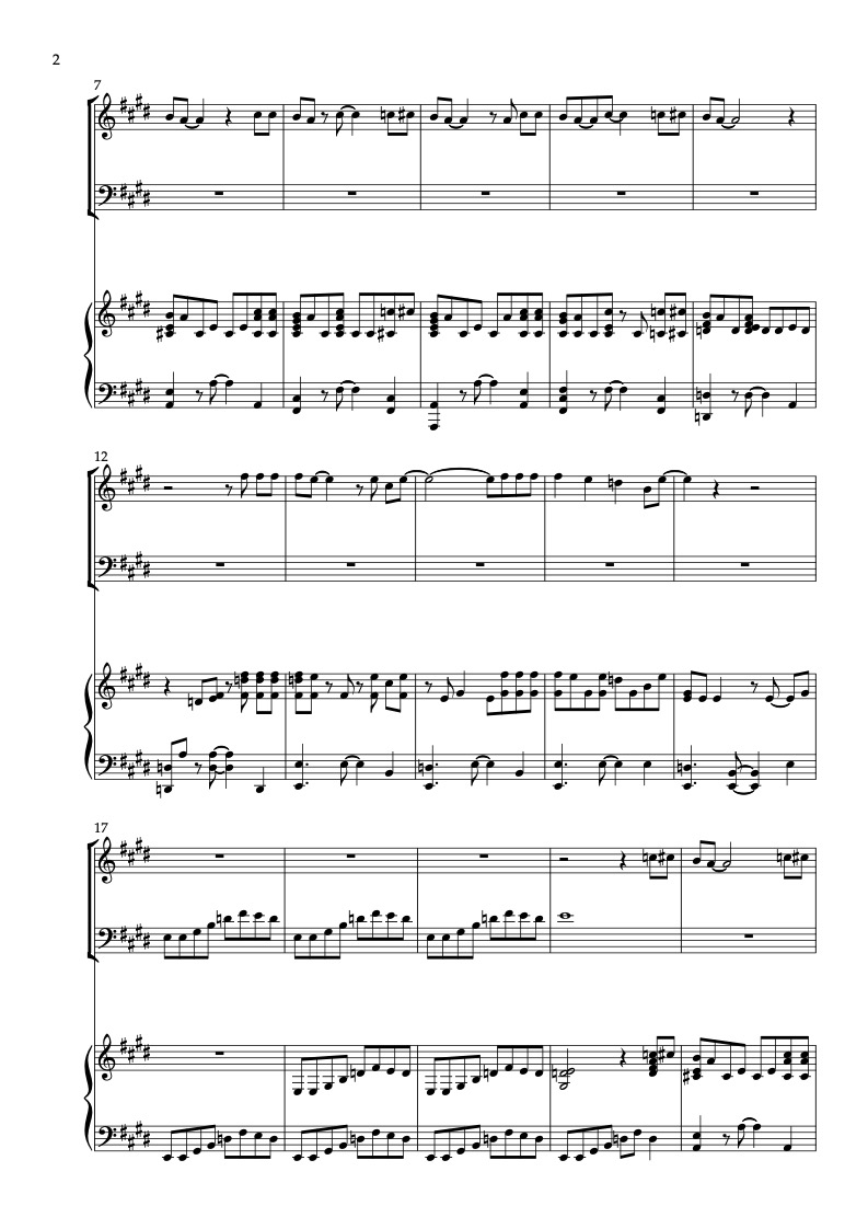 Oh, Pretty Woman 三重奏 乐谱 - 小提琴, 大提琴, 钢琴