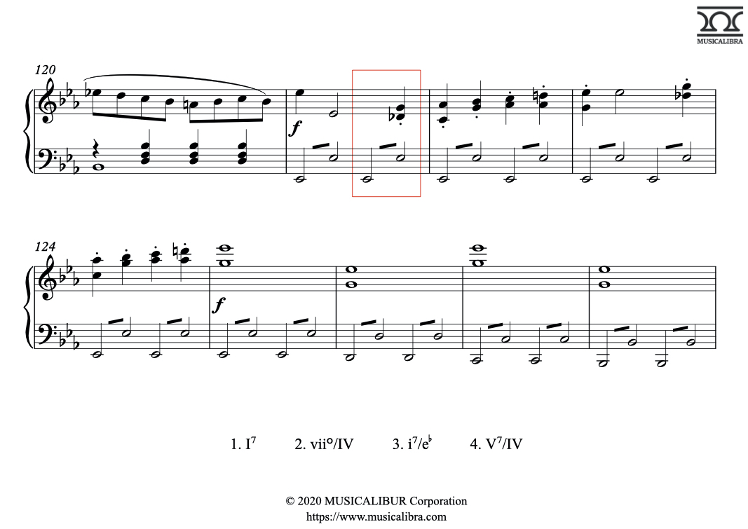 Music Theory Quiz 63. Harmonic Analysis - Secondary Dominant Chord : BLOG