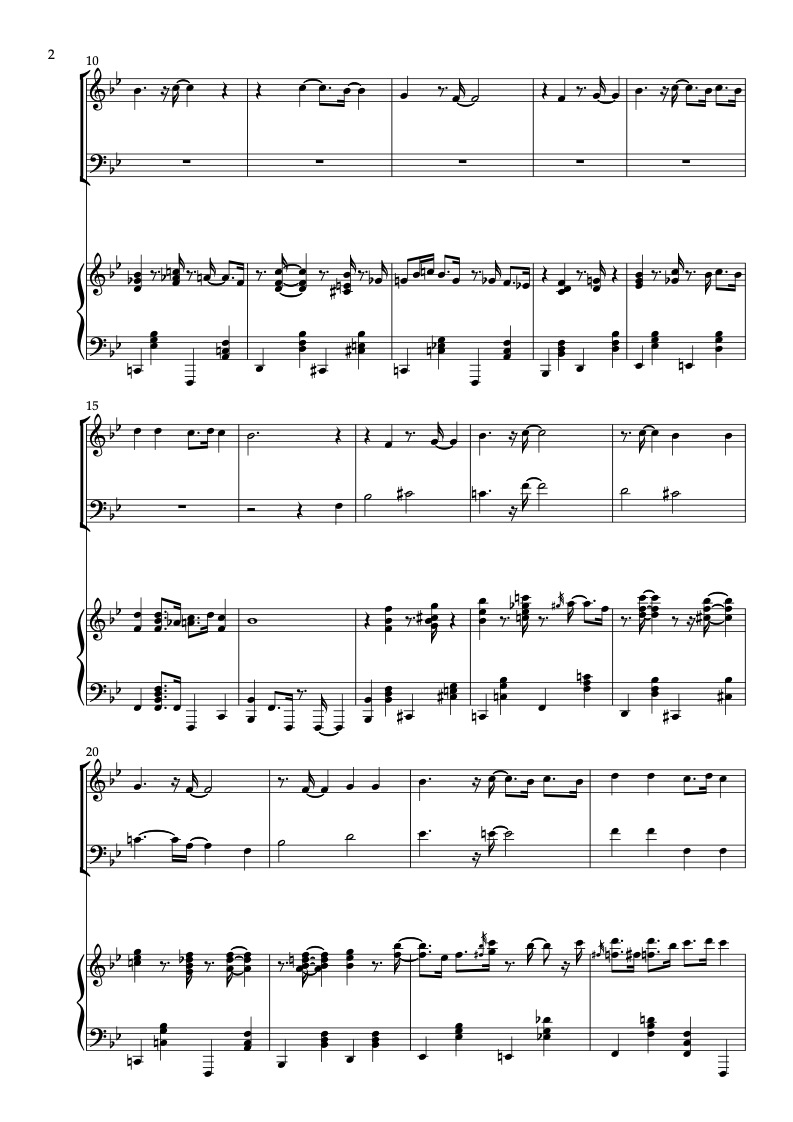 George Gershwin I Got Rhythm 三重奏 樂譜 - 小提琴, 大提琴, 鋼琴