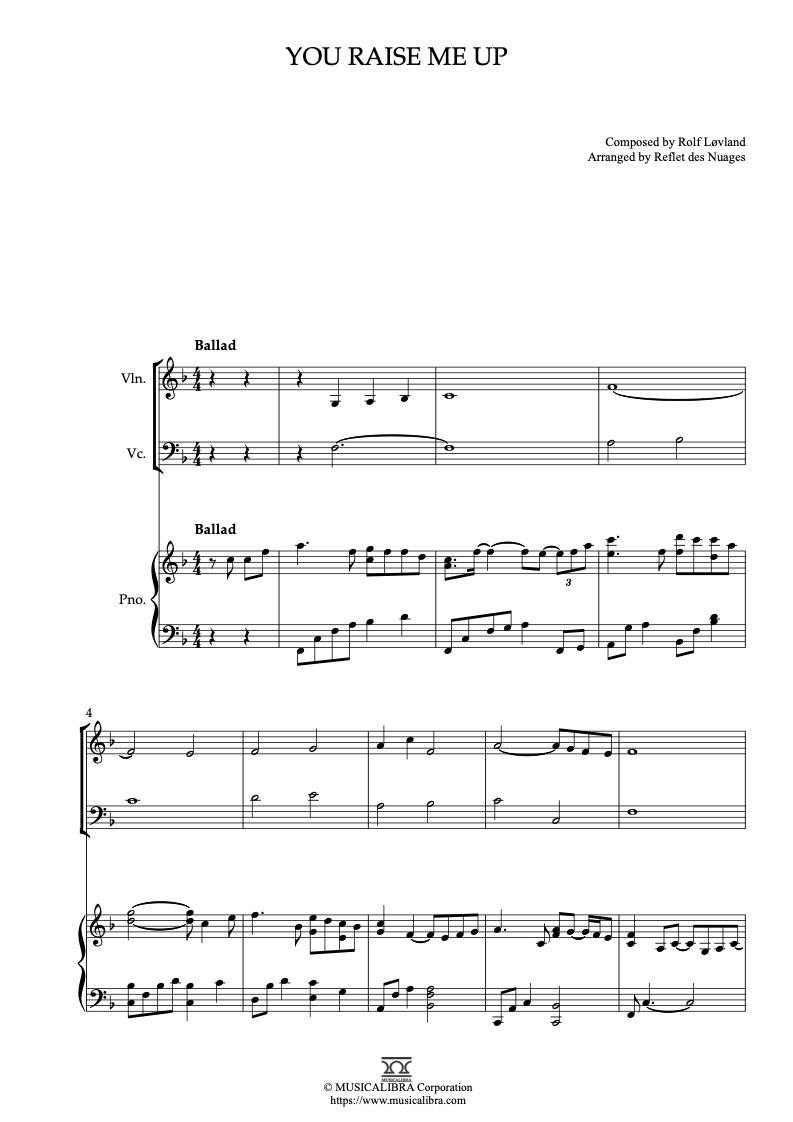TRIO You Raise Me Up Musicalibra trio-you-raise-me-up-musicalibra