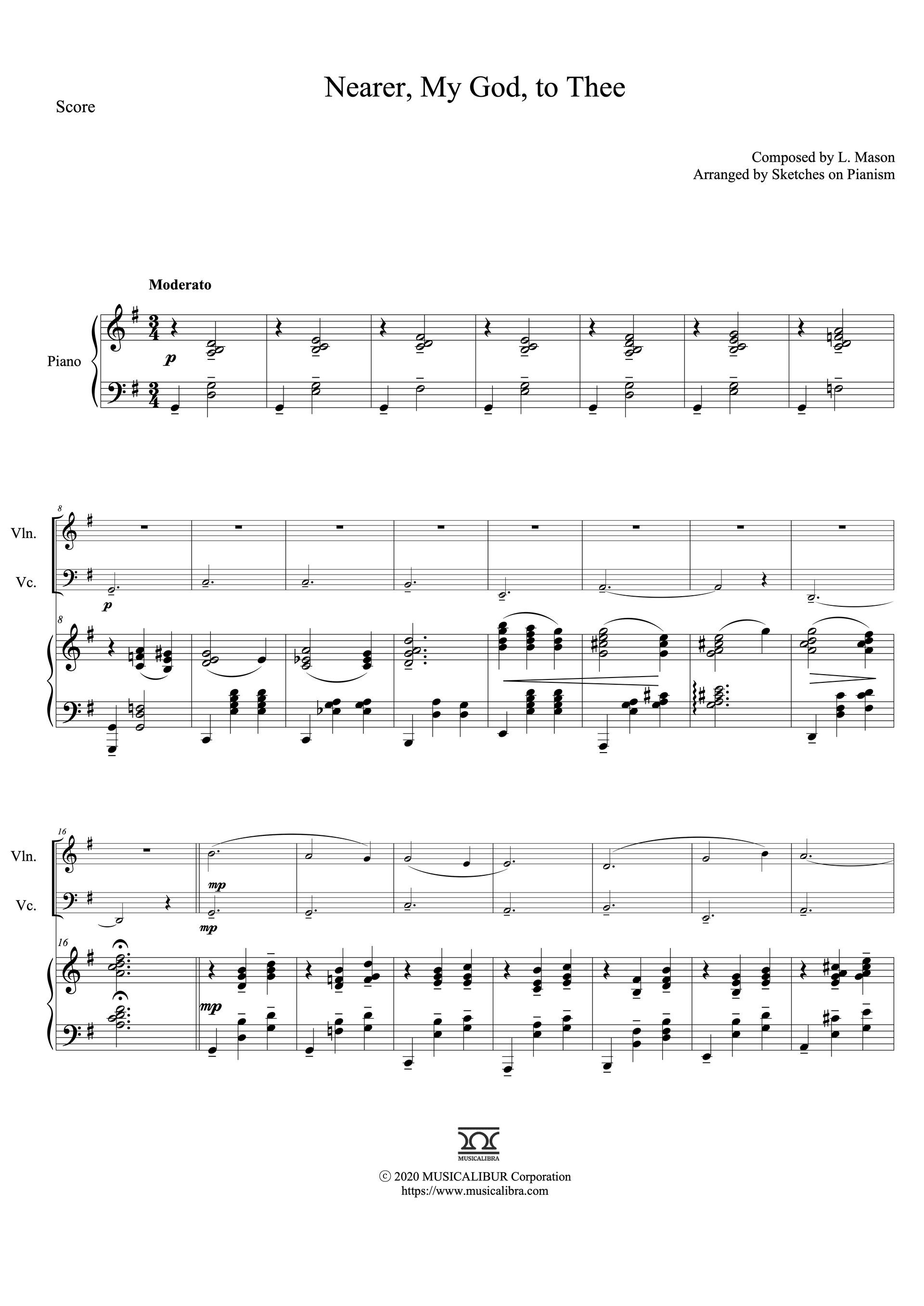 The Watcher Sheet music for Piano, Tambourine, Cello, Bass guitar & more  instruments (Mixed Quintet)