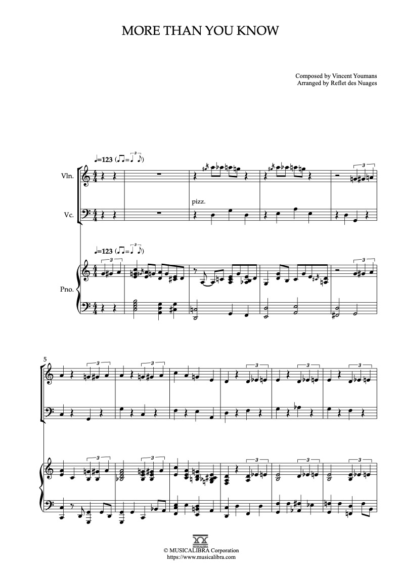 Tchaikovsky Waltz of the Flowers 鋼琴 獨奏 樂譜