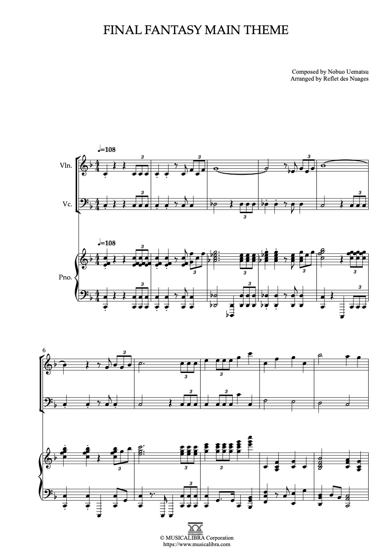 ピアノソロ 上級 ピアノ・オペラ ファイナルファンタジー VII/VIII/IX 