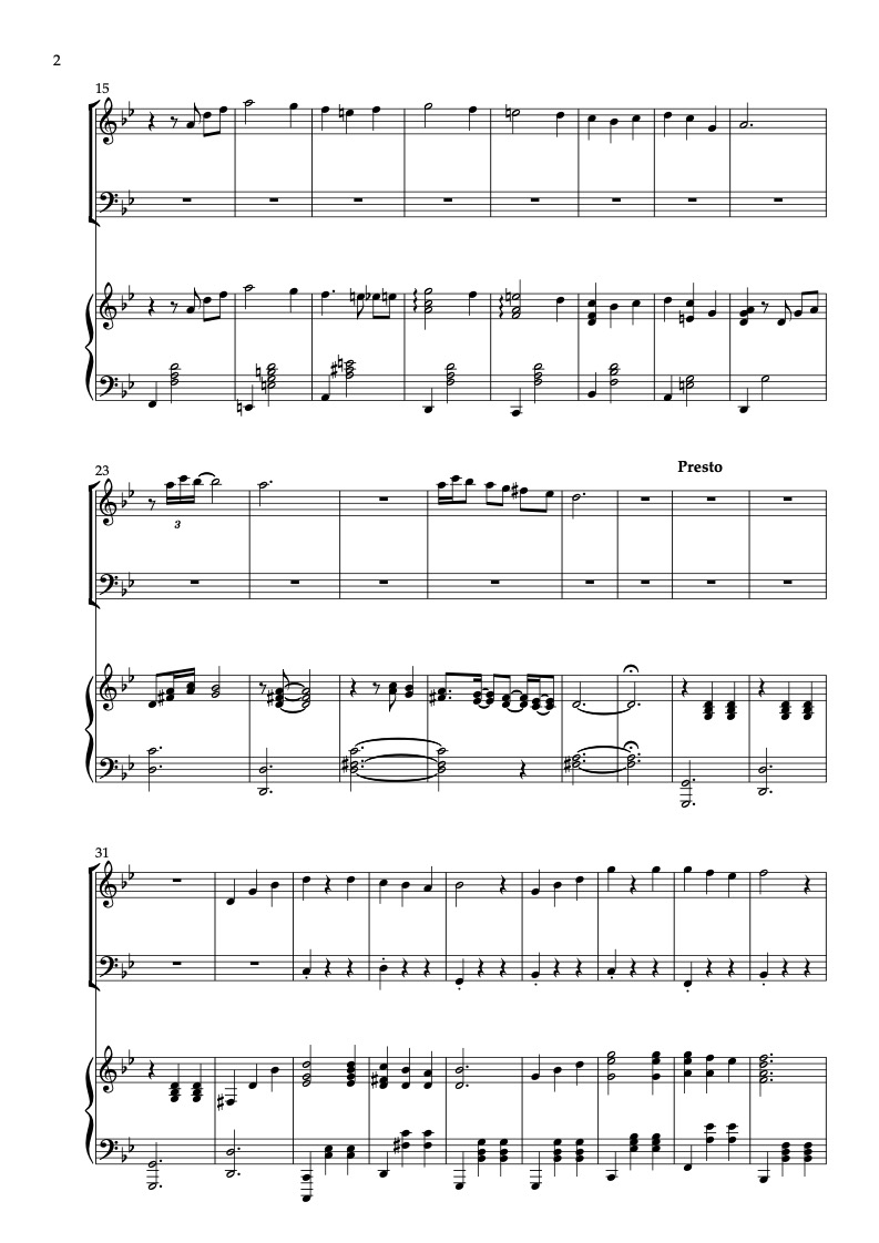 Merry-Go-Round of Life(Howl's Moving Castle) 三重奏 乐谱 - 小提琴, 大提琴, 钢琴