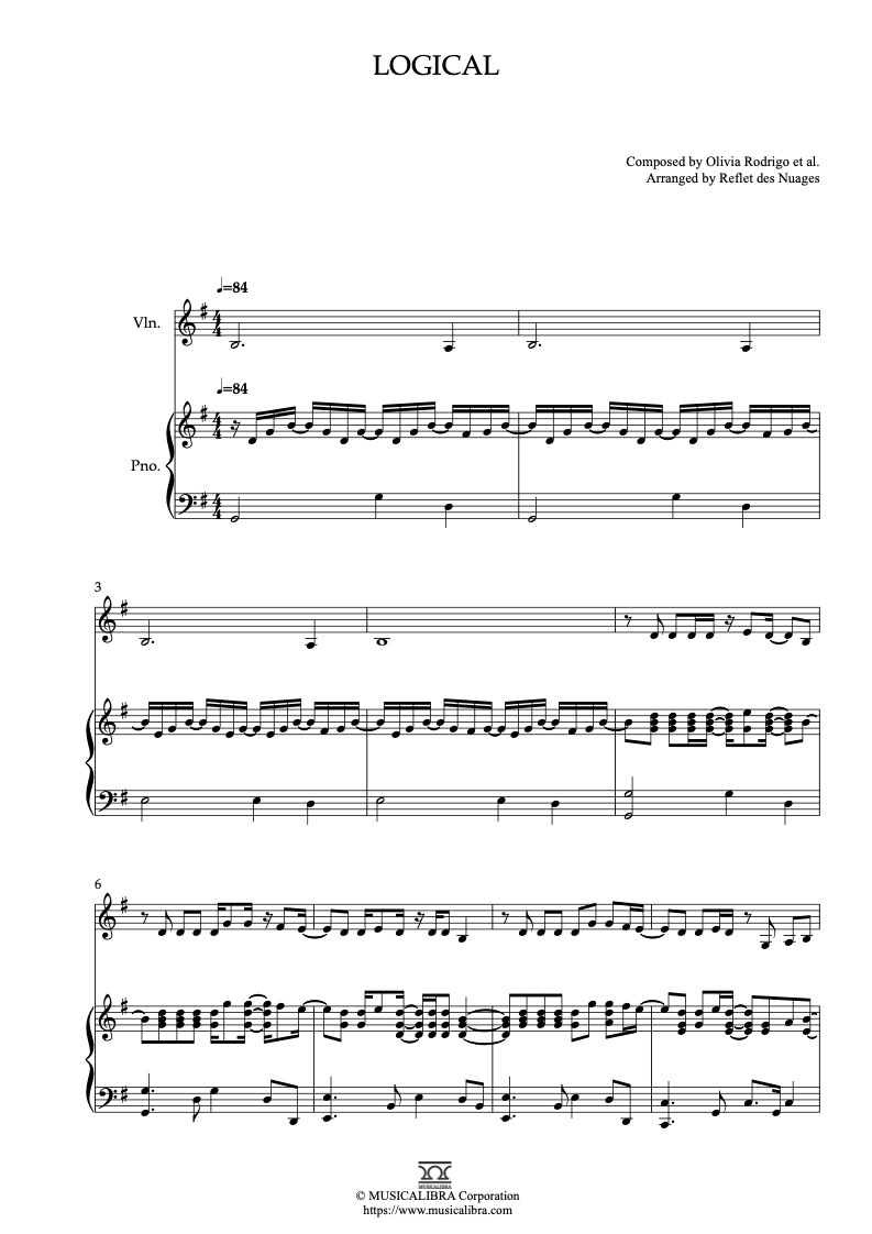 Olivia Rodrigo - teenage dream Sheet music for Piano, Vocals, Flute, Oboe &  more instruments (Mixed Ensemble)