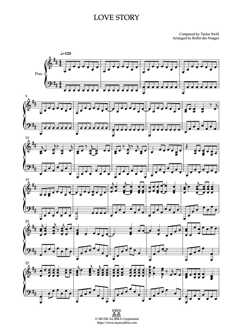 PIANO SOLO Love Story MUSICALIBRA KOREA piano-solo-love-story-musicalibra-korea