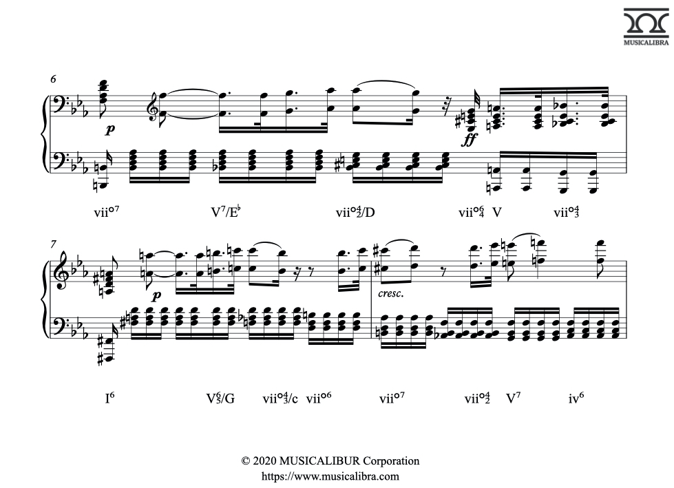 Music Theory Quiz 34. Harmonic Analysis - Chord Progression : BLOG