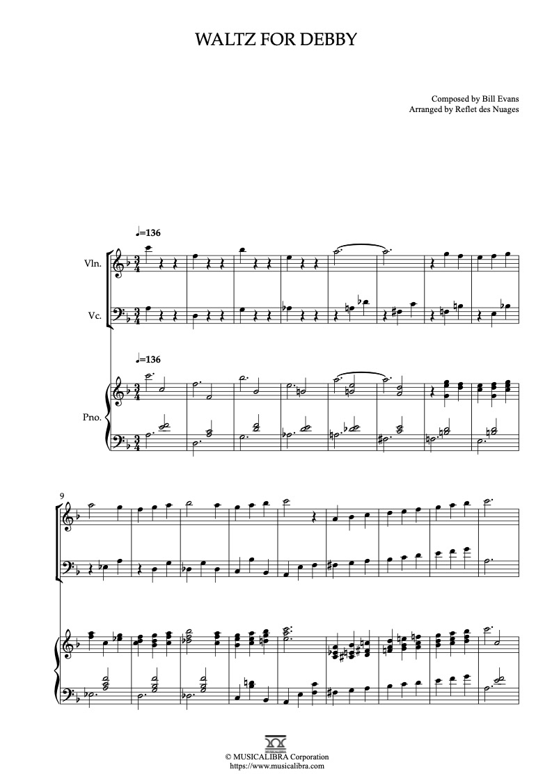 Waltz For Debby 악보 Cheap Sale