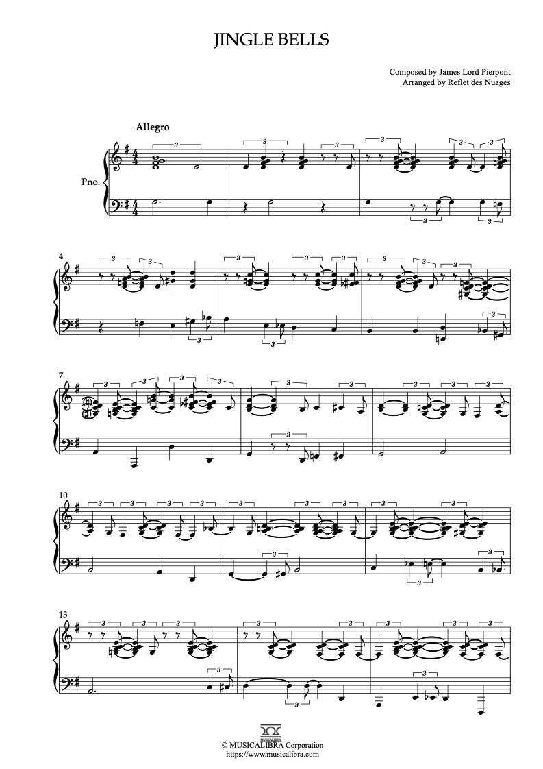 jingle bells-violin Sheet music for Violin (Solo)