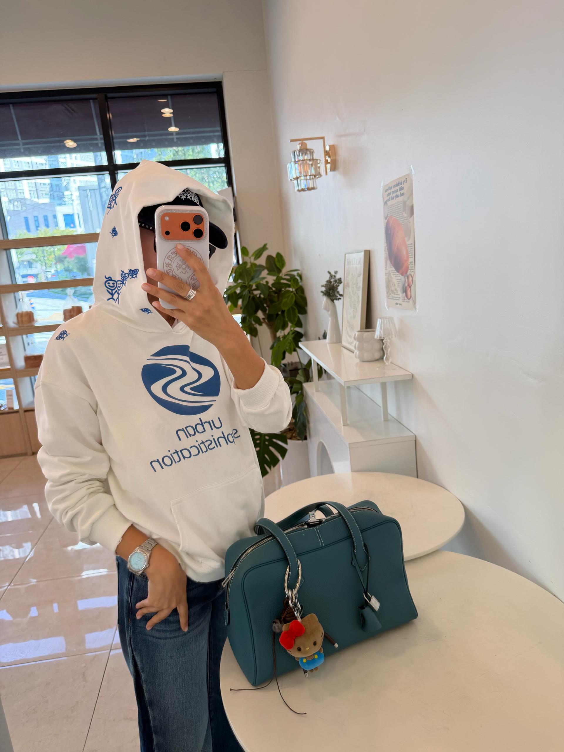 스틱맨 후드 맨투맨