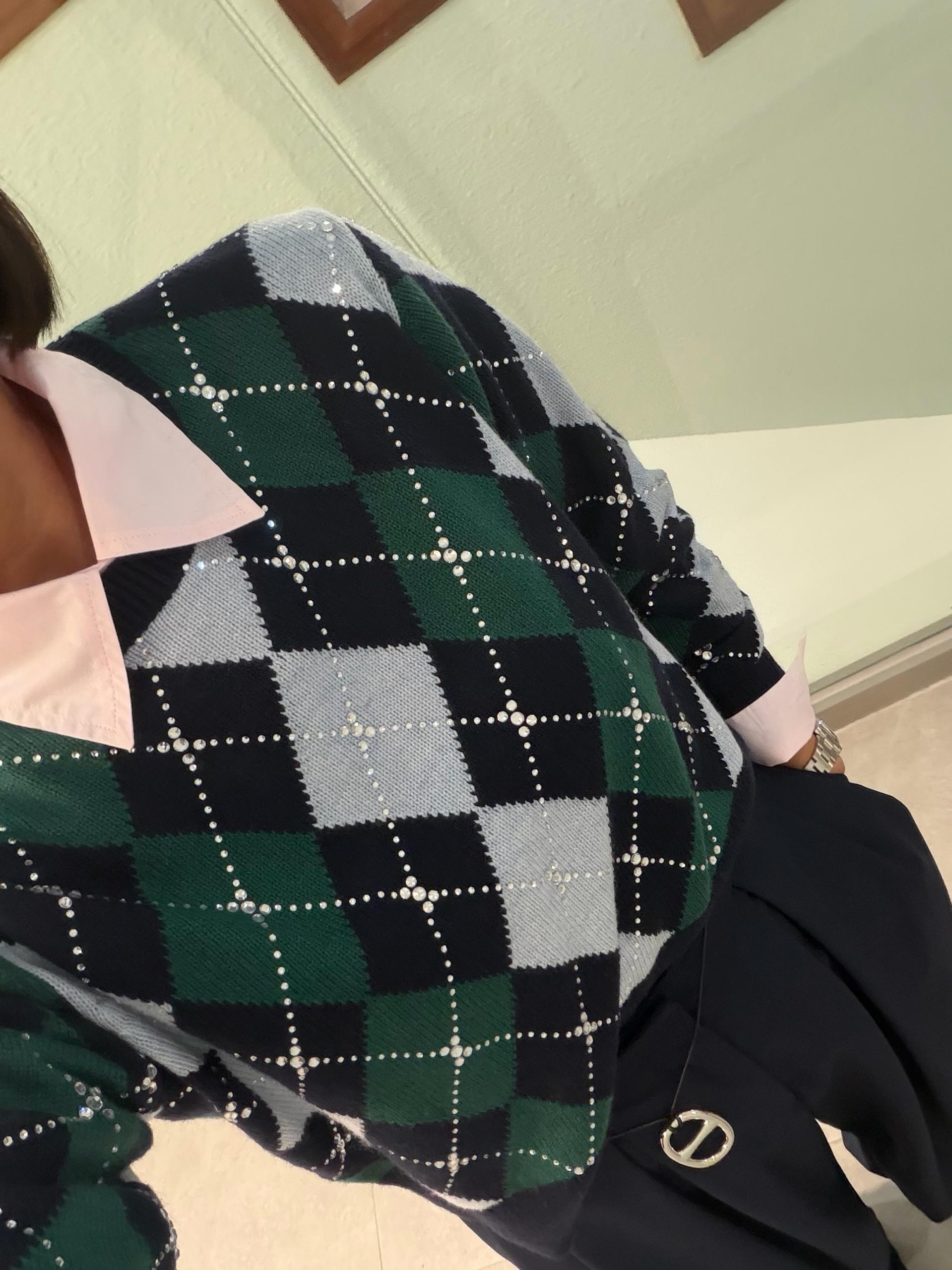 아가일 블링 니트