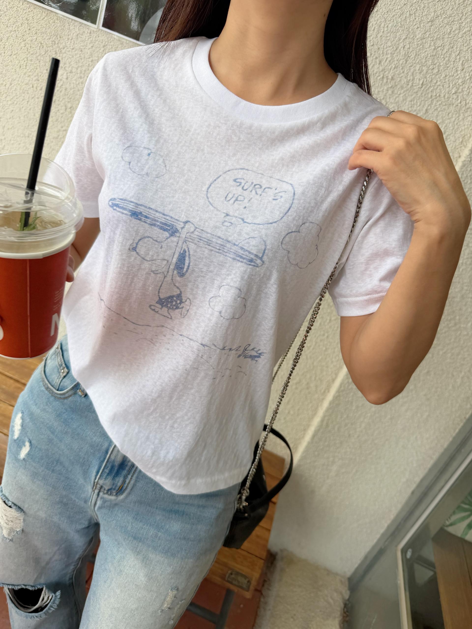 스누피 티셔츠