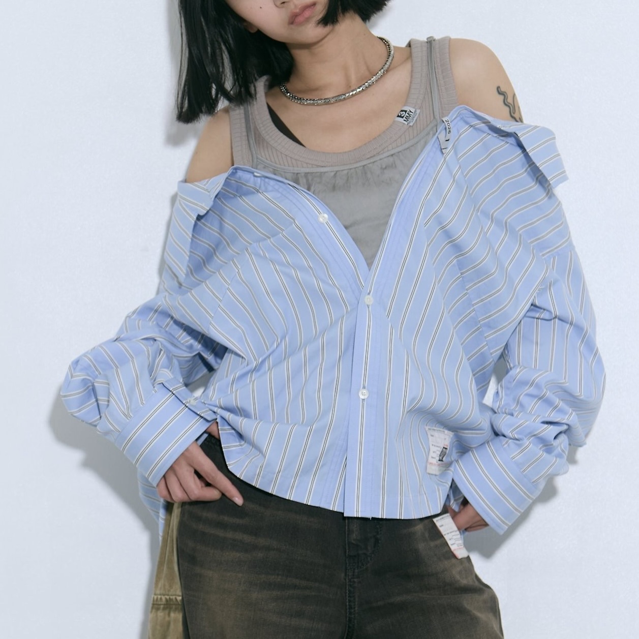 레이어드 셔츠
