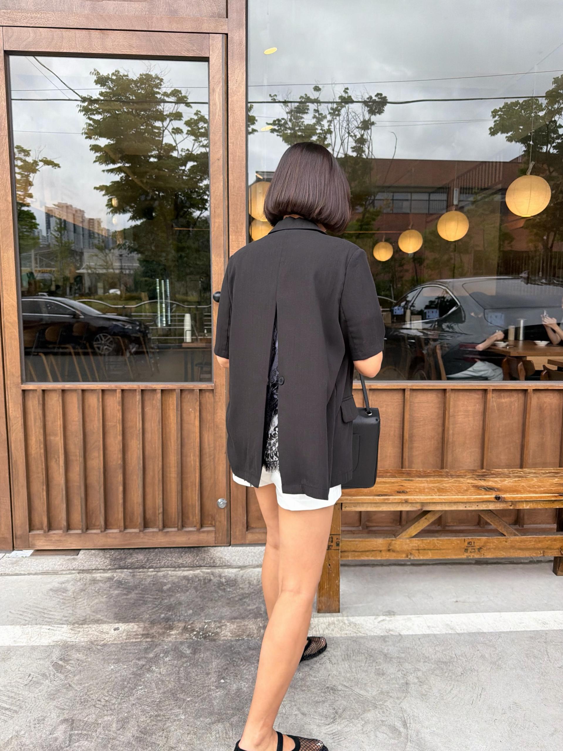 레이스 오픈 자켓