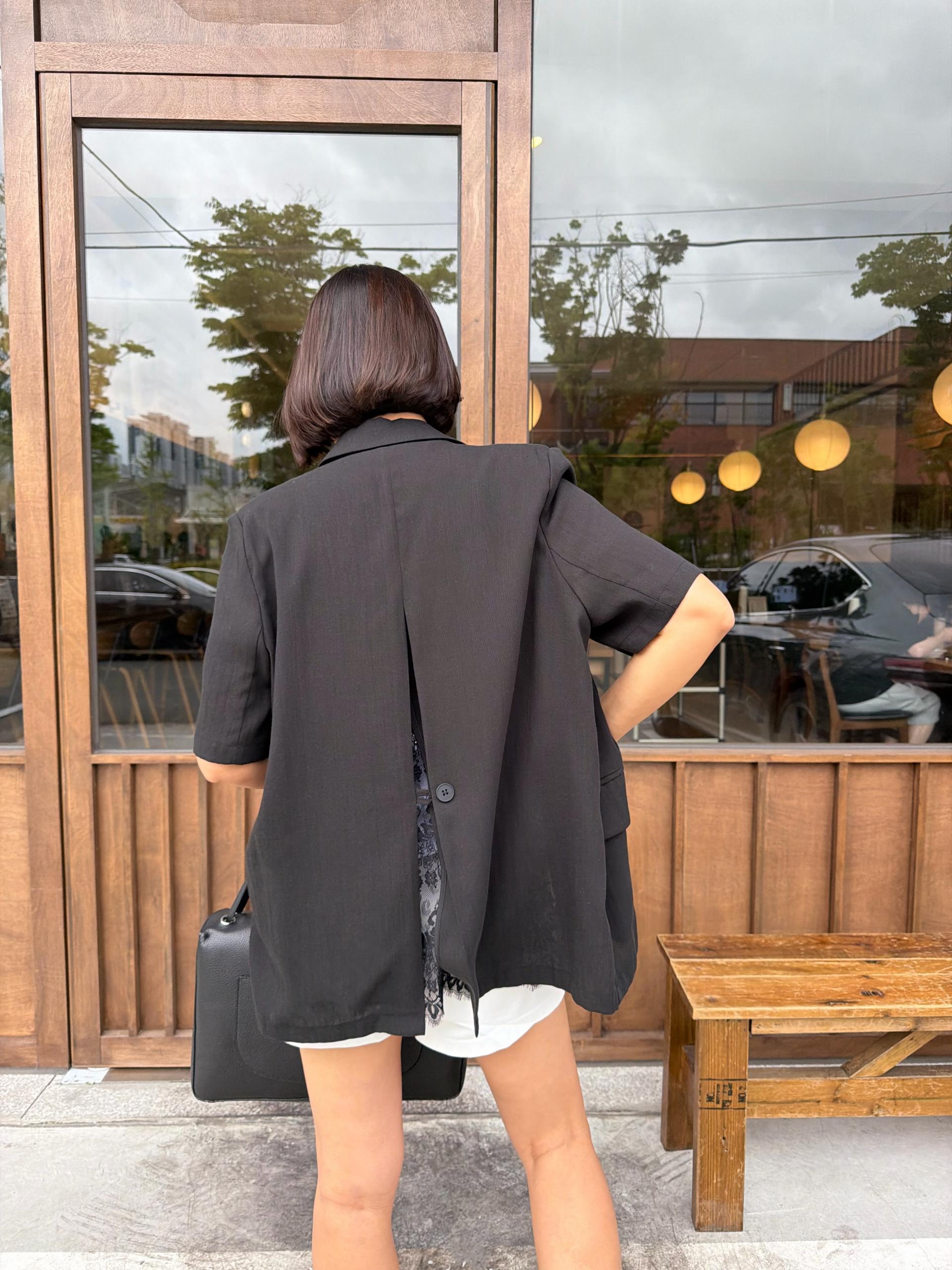 레이스 오픈 자켓