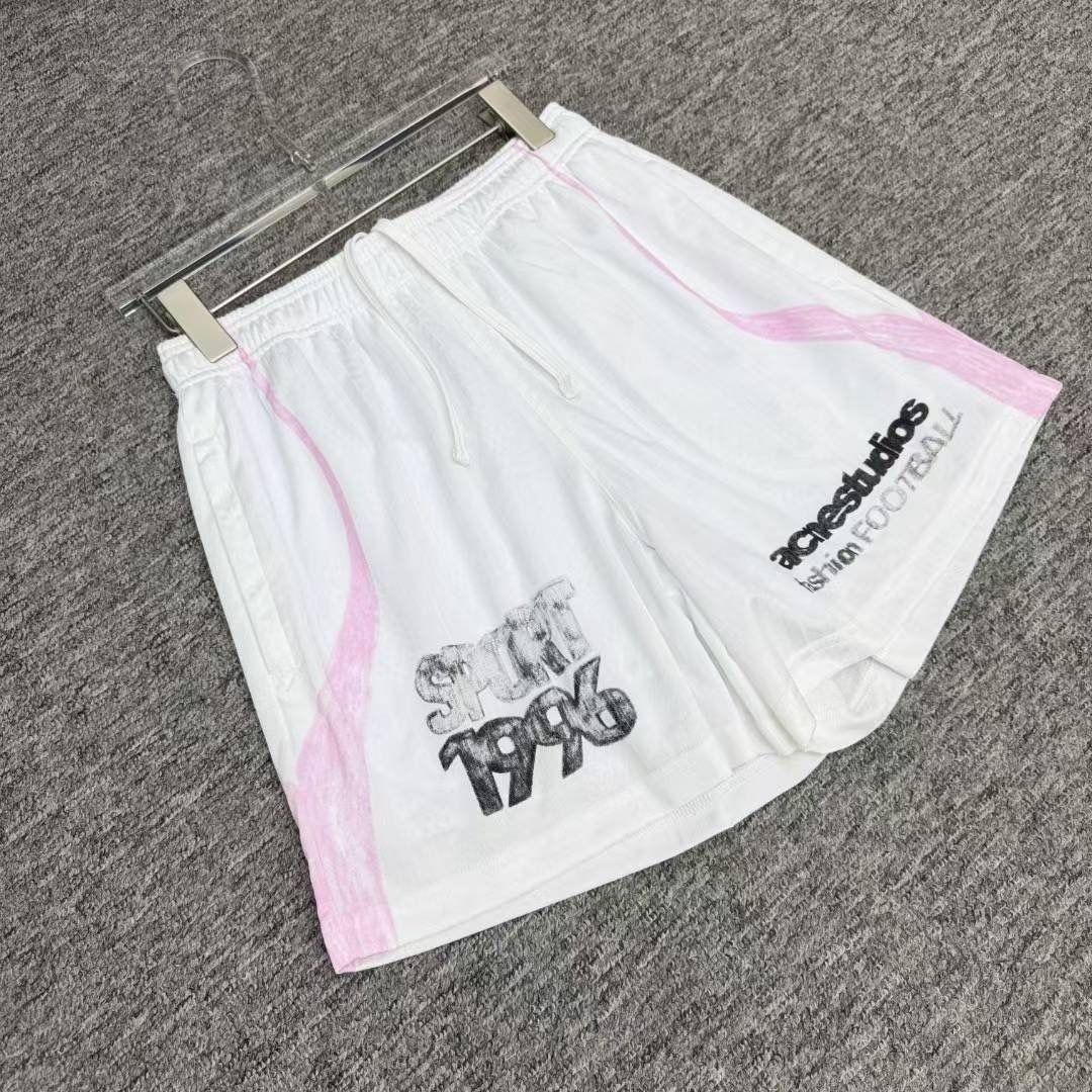 리본 레터링 숏팬츠