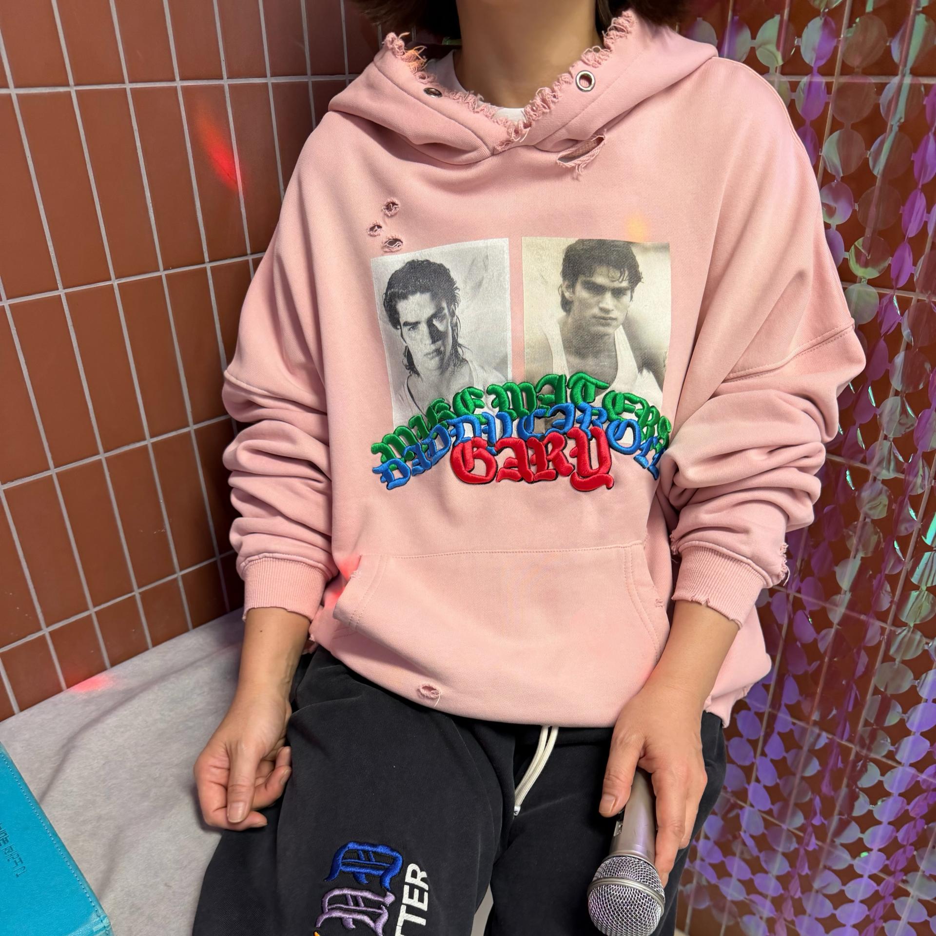 온 후드맨투맨