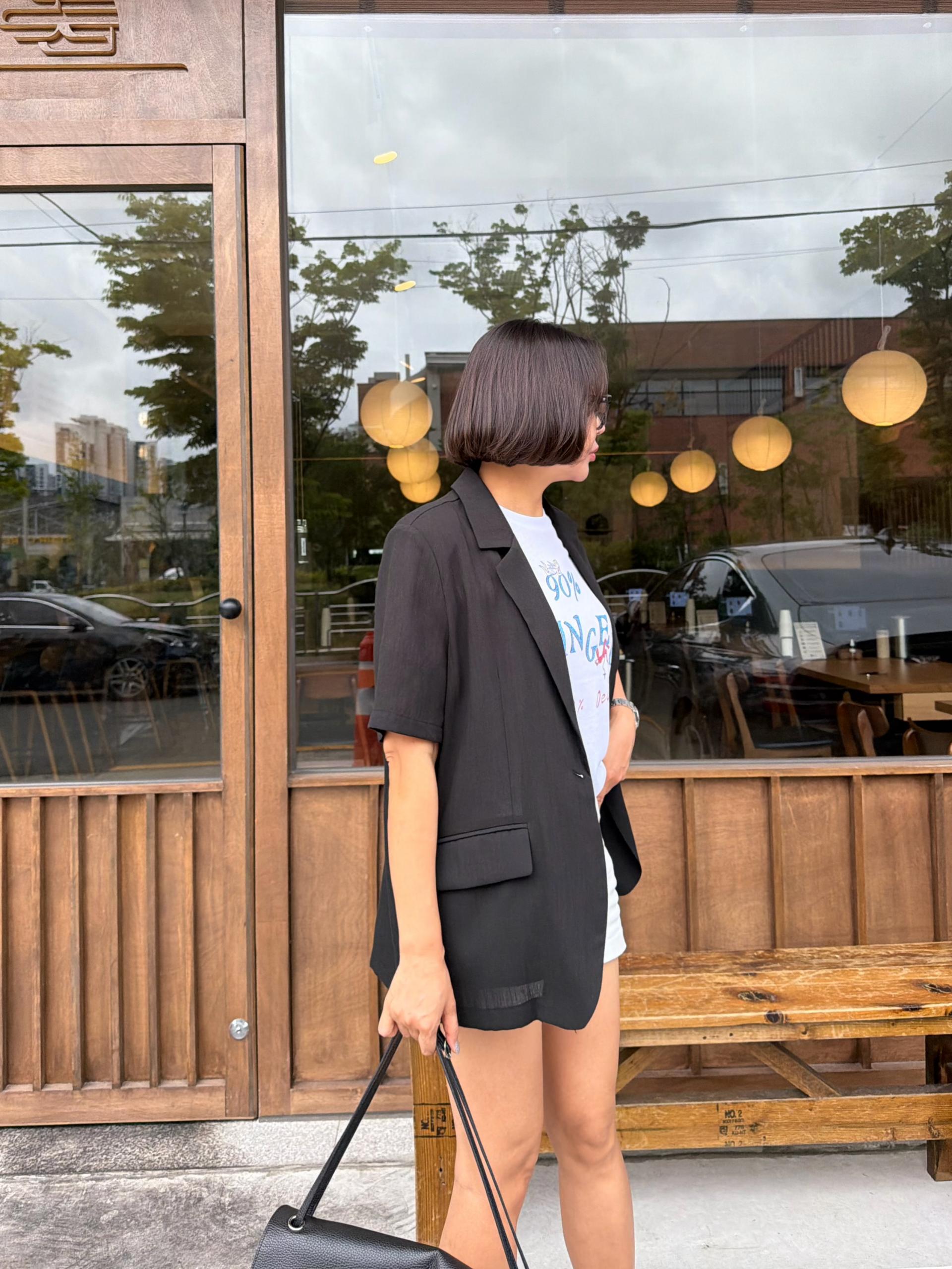 레이스 오픈 자켓