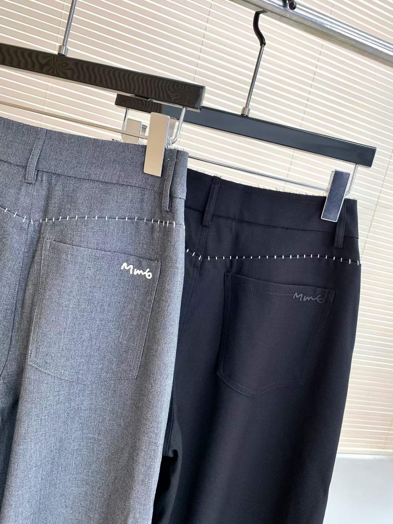 스티치 팬츠