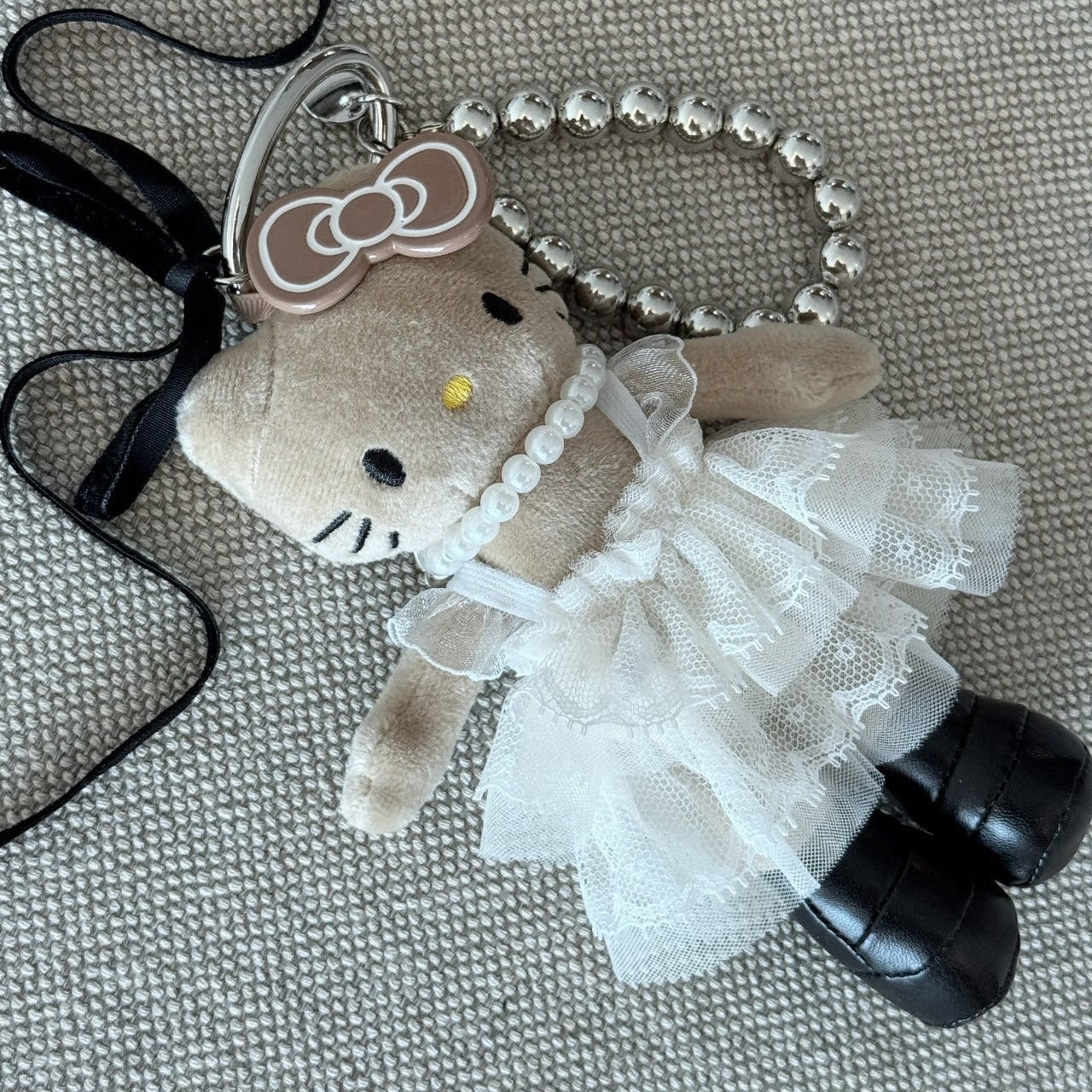 키티 인형 키링