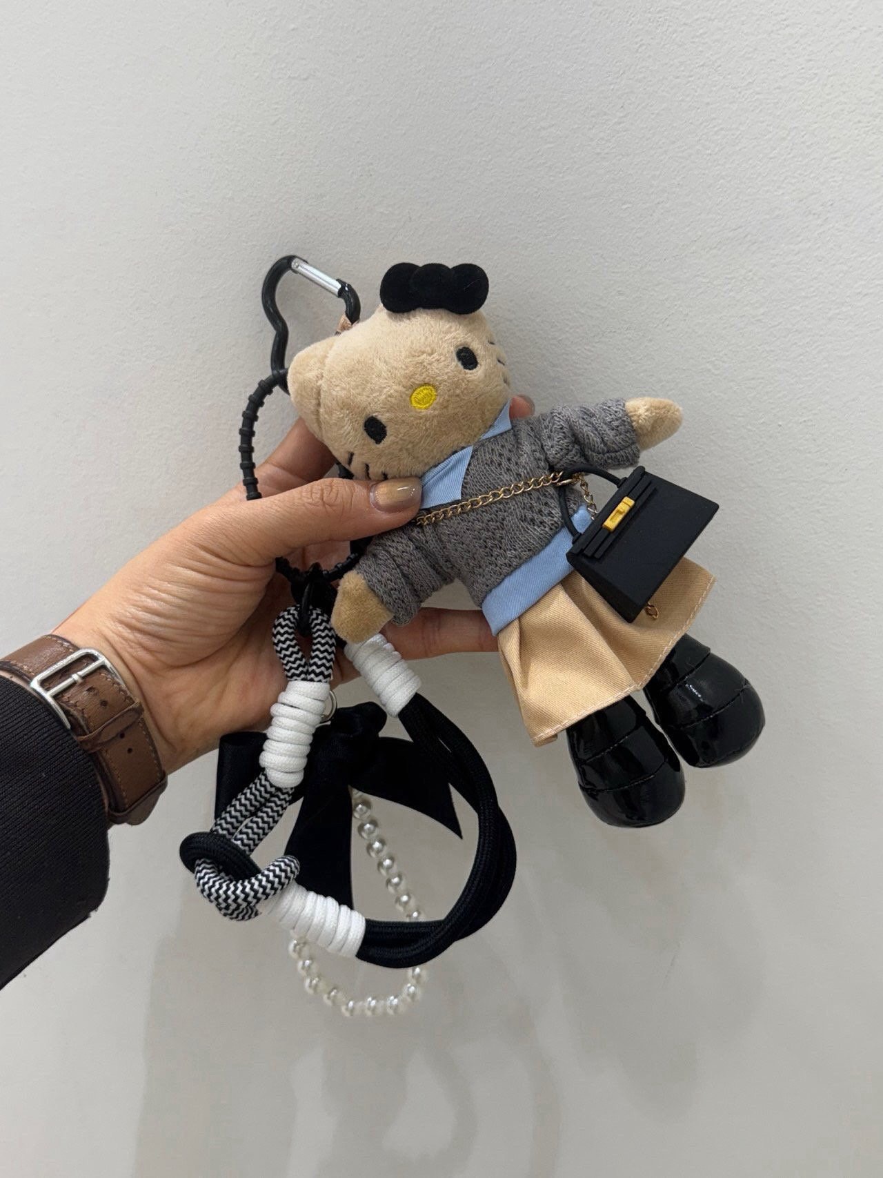 키티 인형 키링