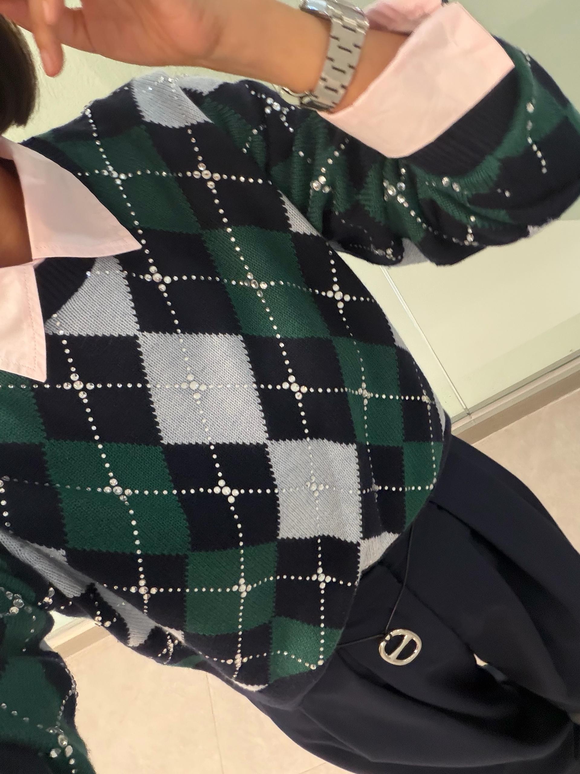 아가일 블링 니트